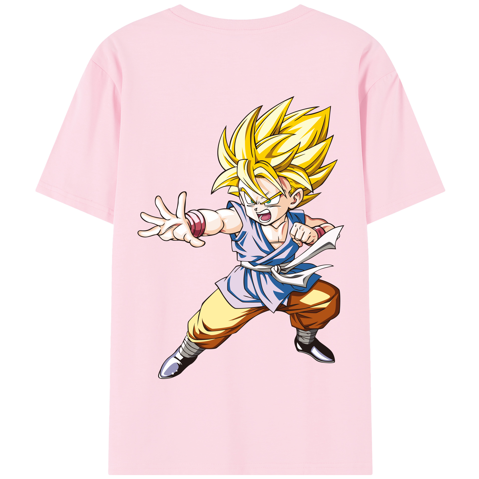 （画像用） ドラゴンボール ベジット DRAGON BALL Vegetto 綿100％半袖Tシャツ（背面プリント）