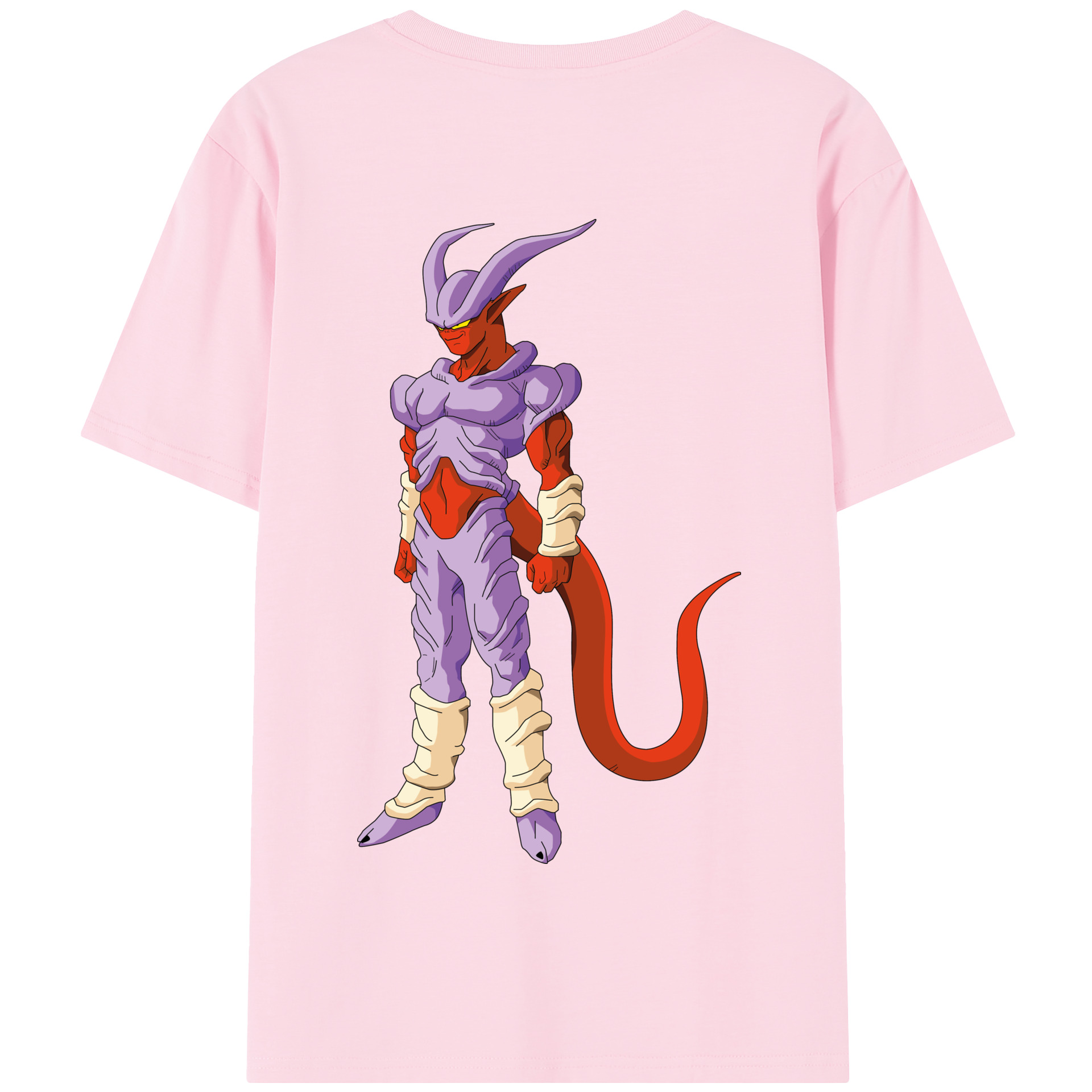 （画像用） ドラゴンボール ジャネンバ DRAGON BALL Janemba 綿100％半袖Tシャツ（背面プリント）