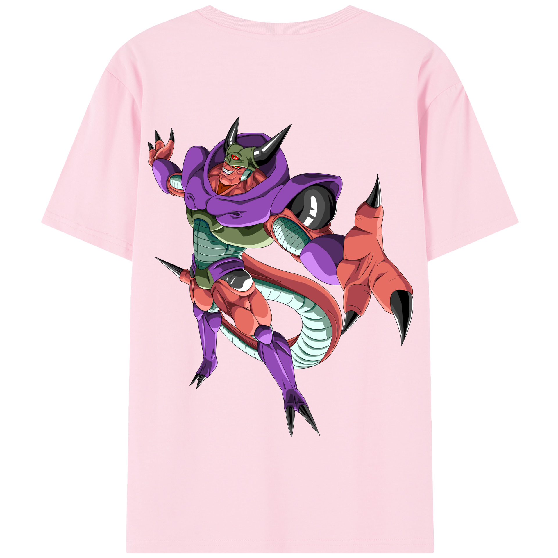 （画像用） ドラゴンボール ジャネンバ DRAGON BALL Janemba 綿100％半袖Tシャツ（背面プリント）