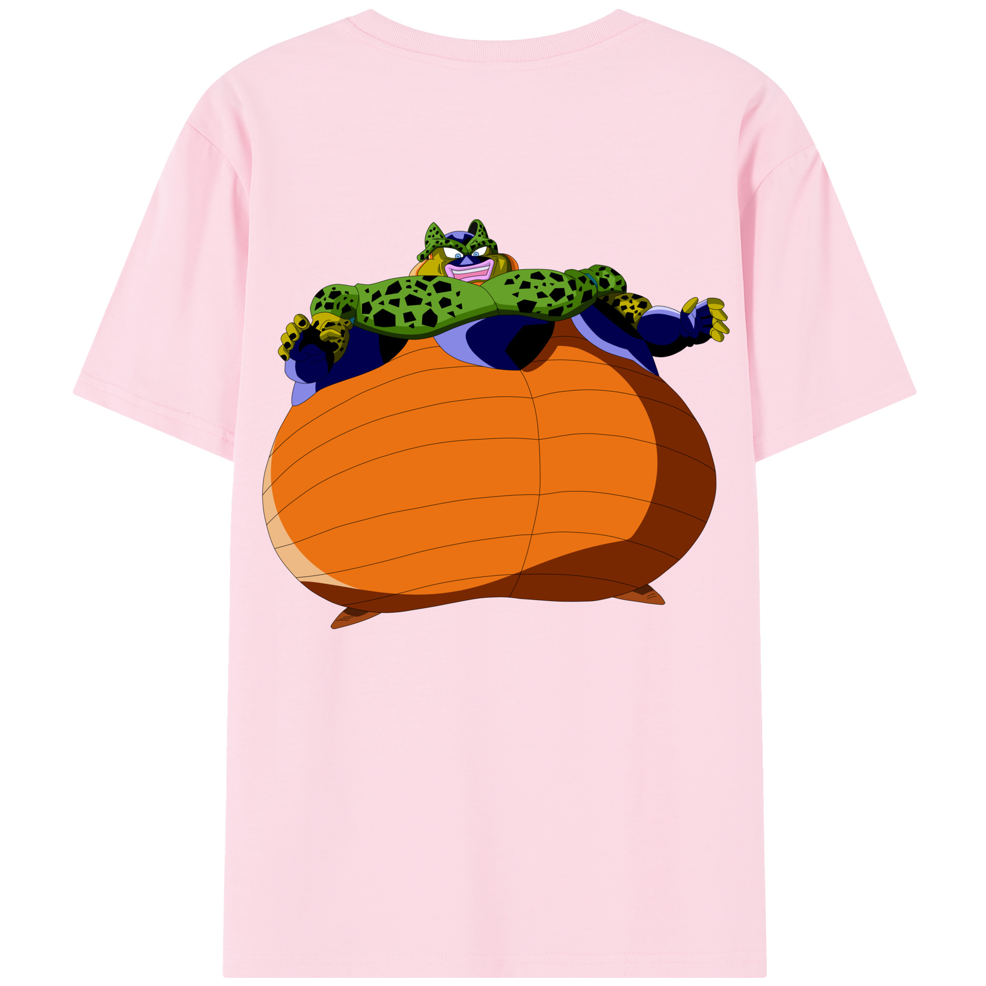 （画像用） ドラゴンボール セル DRAGON BALL Cell 綿100％半袖Tシャツ（背面プリント）