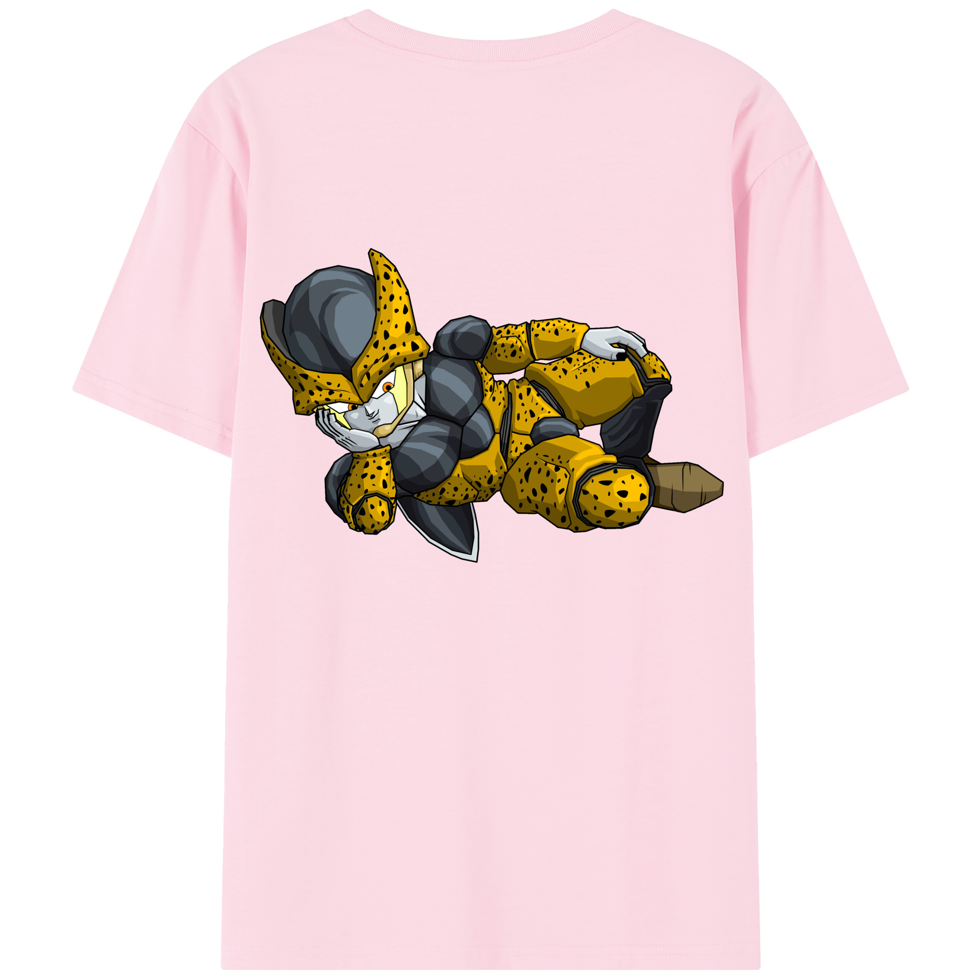 （画像用） ドラゴンボール セル DRAGON BALL Cell 綿100％半袖Tシャツ（背面プリント）