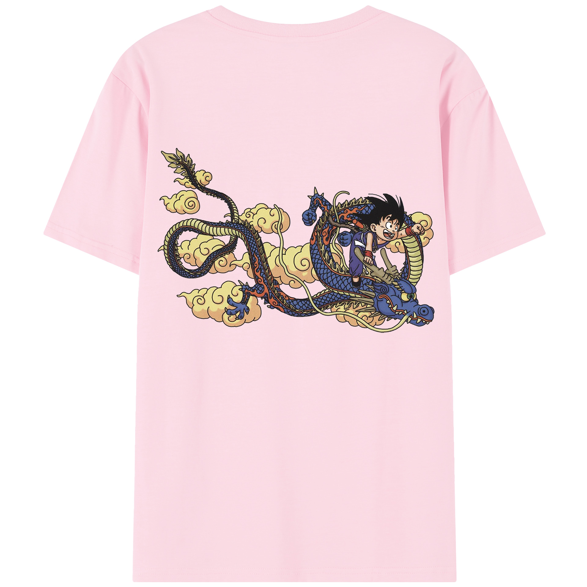（画像用） ドラゴンボール 神龍 シェンロン DRAGON BALL Shenron 綿100％半袖Tシャツ（背面プリント）