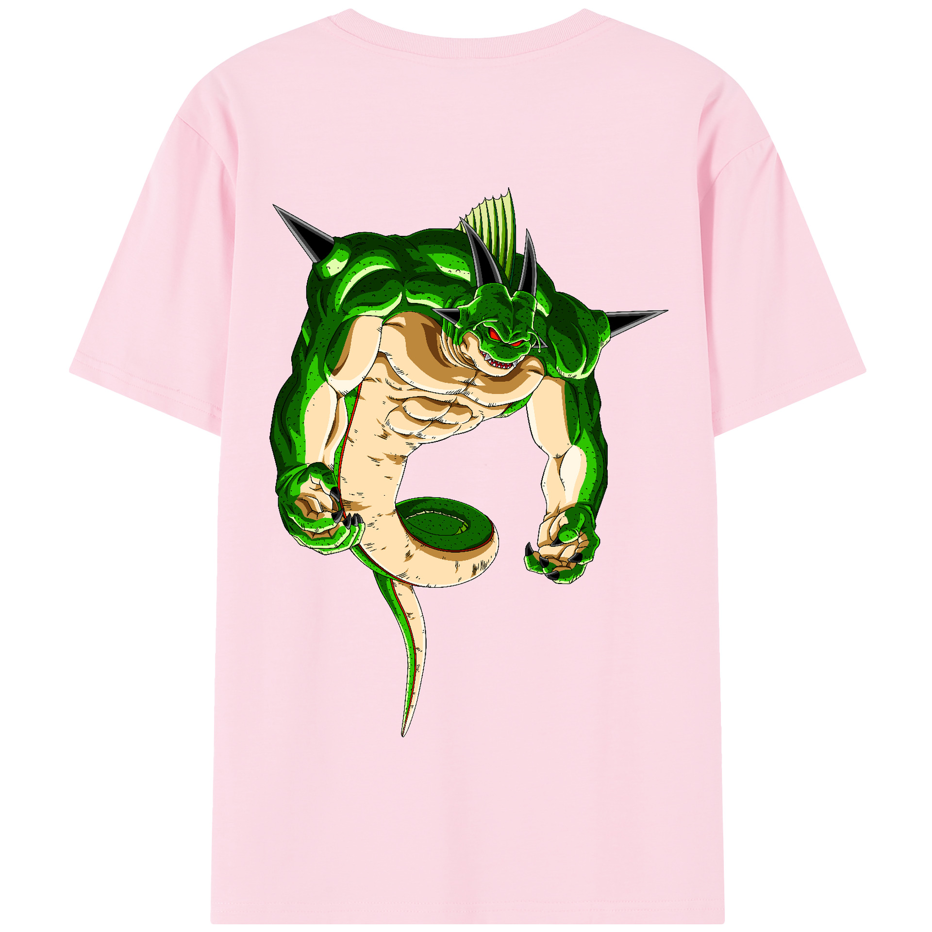 （画像用） ドラゴンボール 神龍 シェンロン DRAGON BALL Shenron 綿100％半袖Tシャツ（背面プリント）