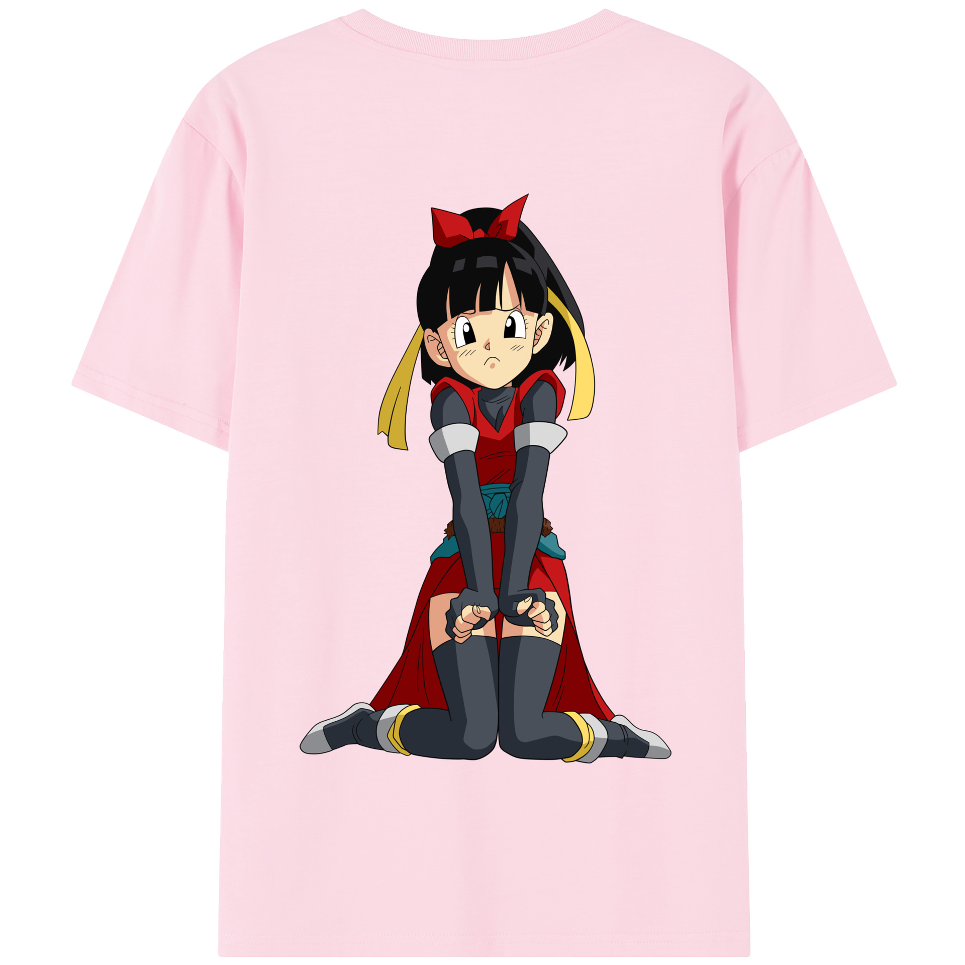 （画像用） ドラゴンボール パン DRAGON BALL Pan 綿100％半袖Tシャツ（背面プリント）