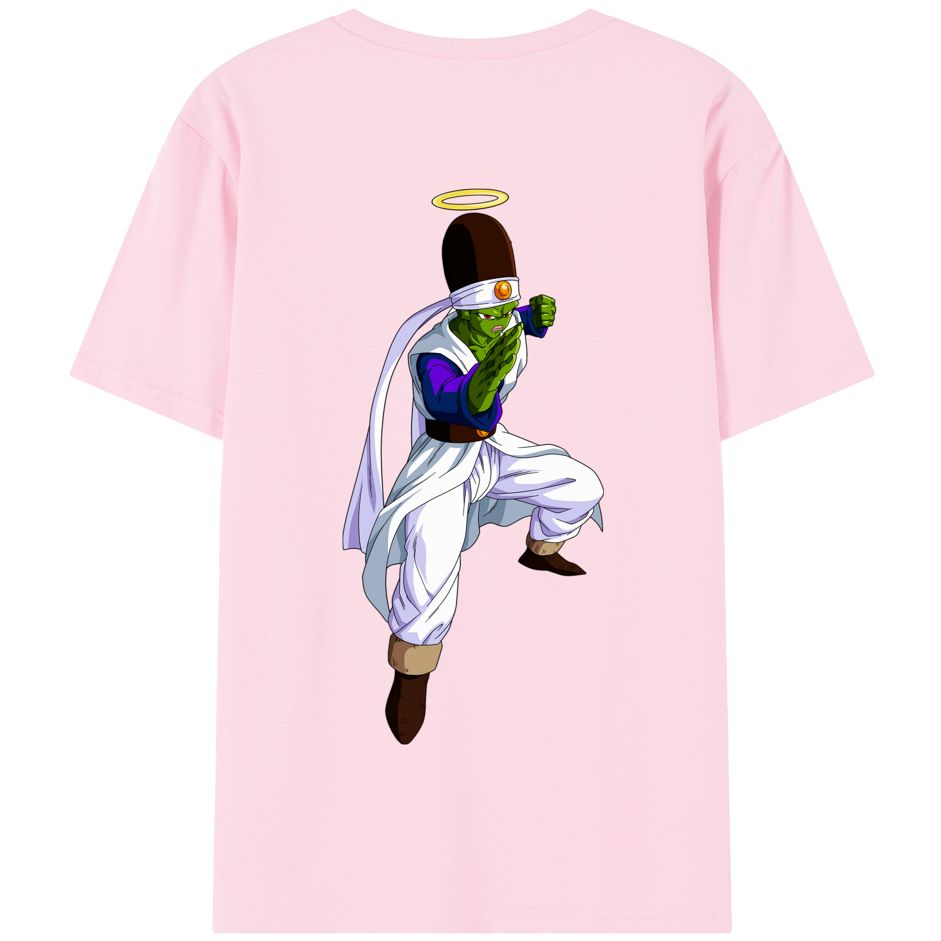 （画像用） ドラゴンボール パイクーハン DRAGON BALL Pikkon 綿100％半袖Tシャツ（背面プリント）