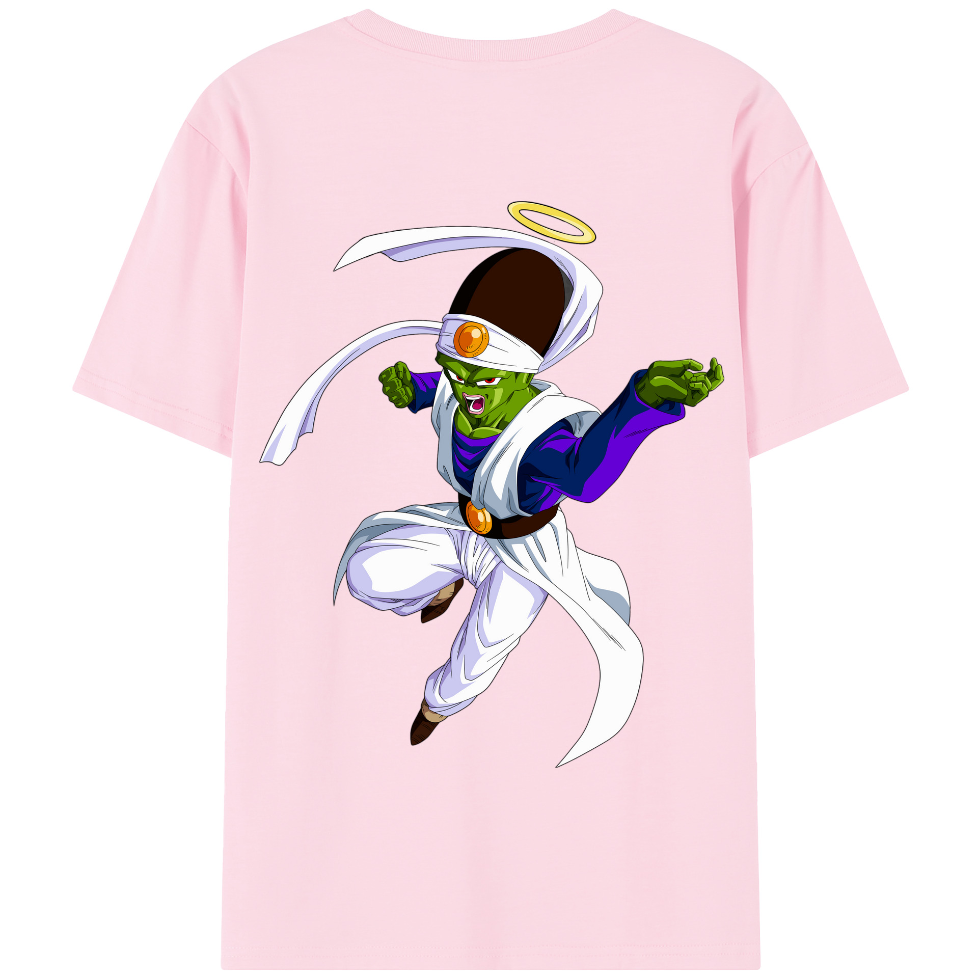 （画像用） ドラゴンボール パイクーハン DRAGON BALL Pikkon 綿100％半袖Tシャツ（背面プリント）