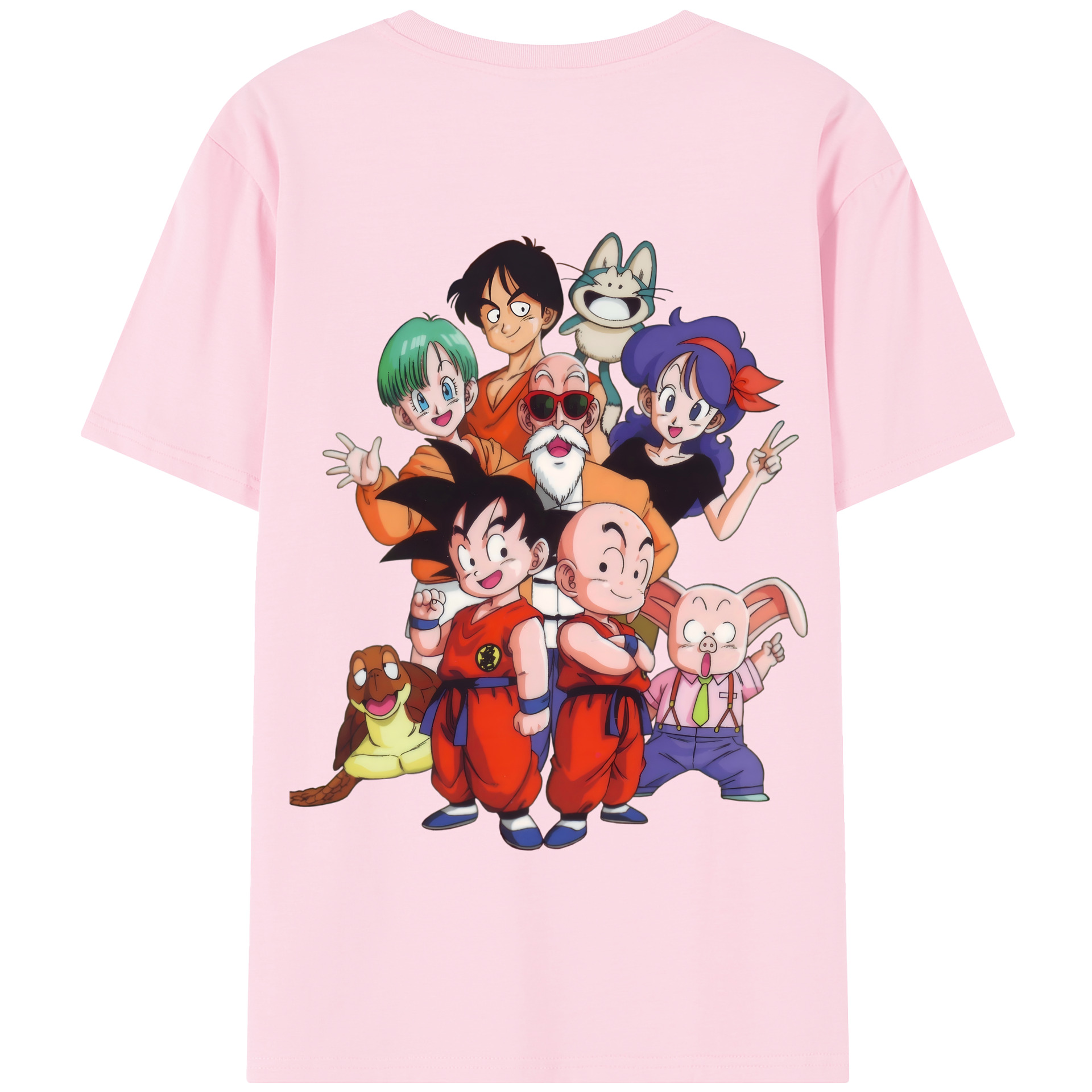 （画像用） ドラゴンボール DRAGON BALL 綿100％半袖Tシャツ（背面プリント）