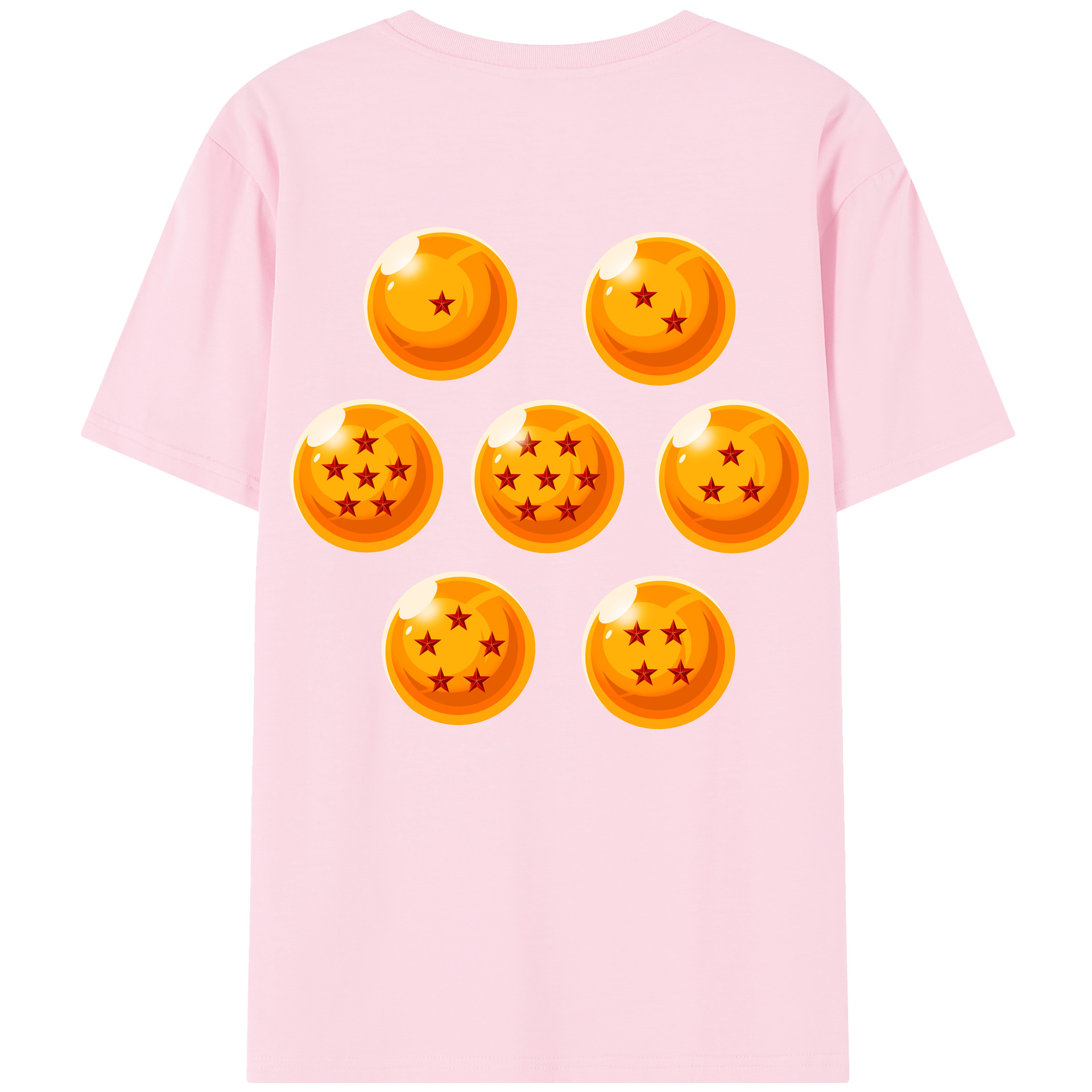 （画像用） ドラゴンボール DRAGON BALL 綿100％半袖Tシャツ（背面プリント）