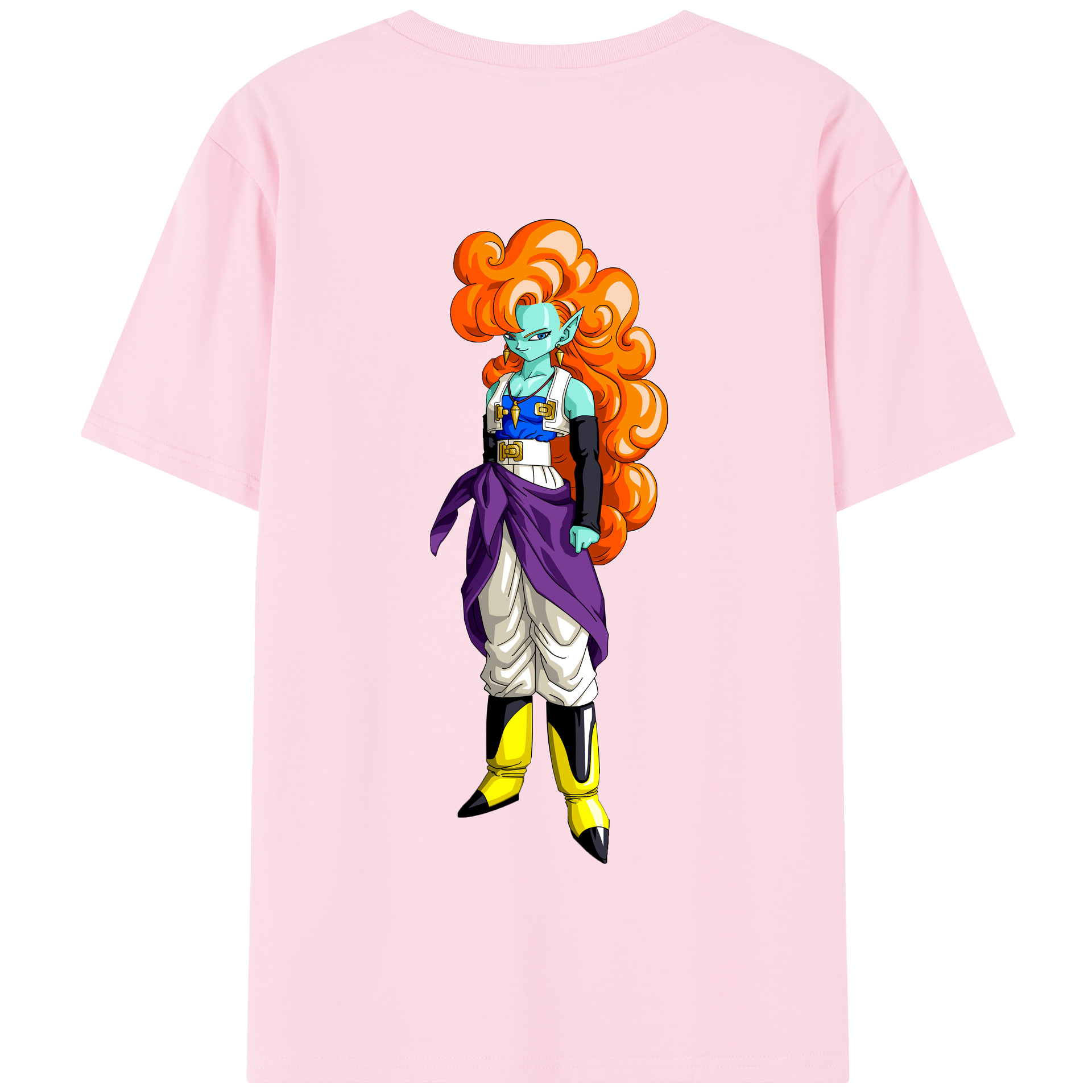 （画像用） ドラゴンボール DRAGON BALL 綿100％半袖Tシャツ（背面プリント）