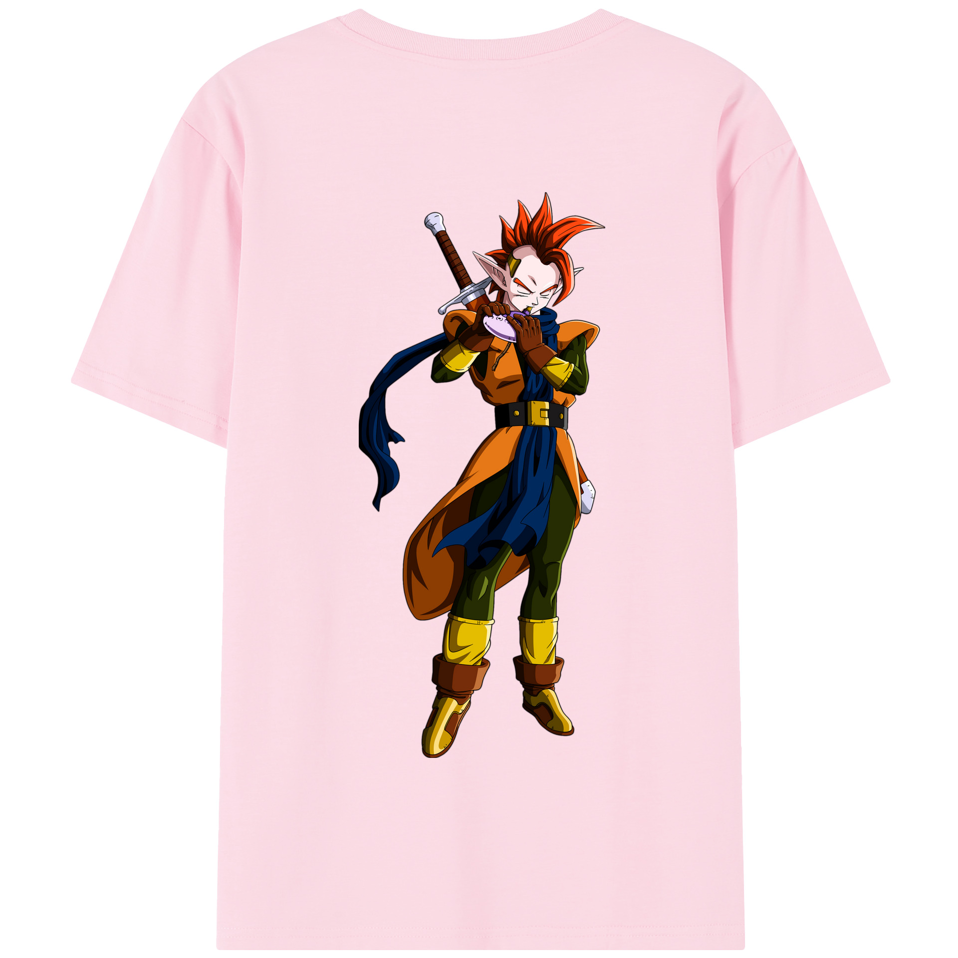 （画像用） ドラゴンボール DRAGON BALL 綿100％半袖Tシャツ（背面プリント）
