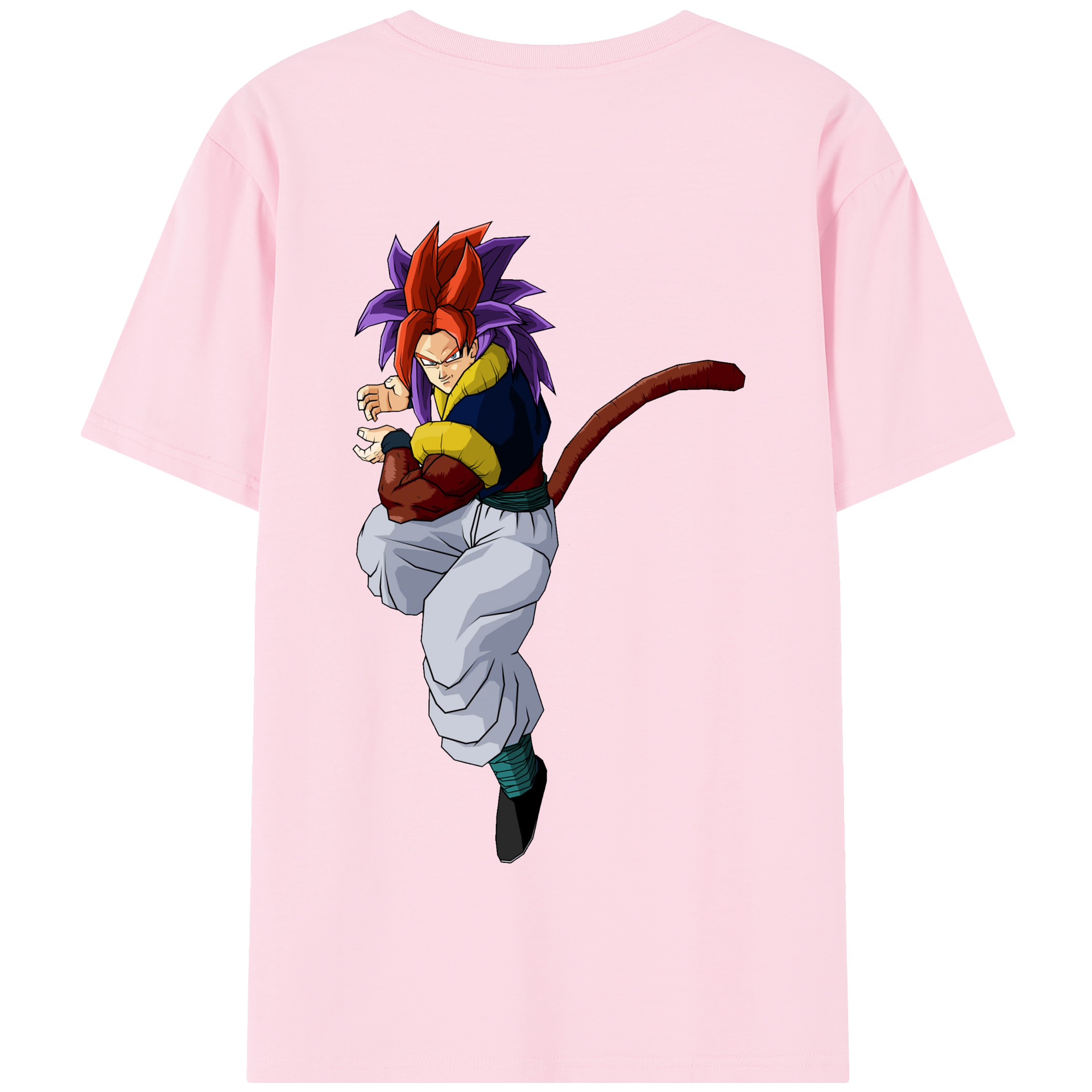 （画像用） ドラゴンボール DRAGON BALL 綿100％半袖Tシャツ（背面プリント）