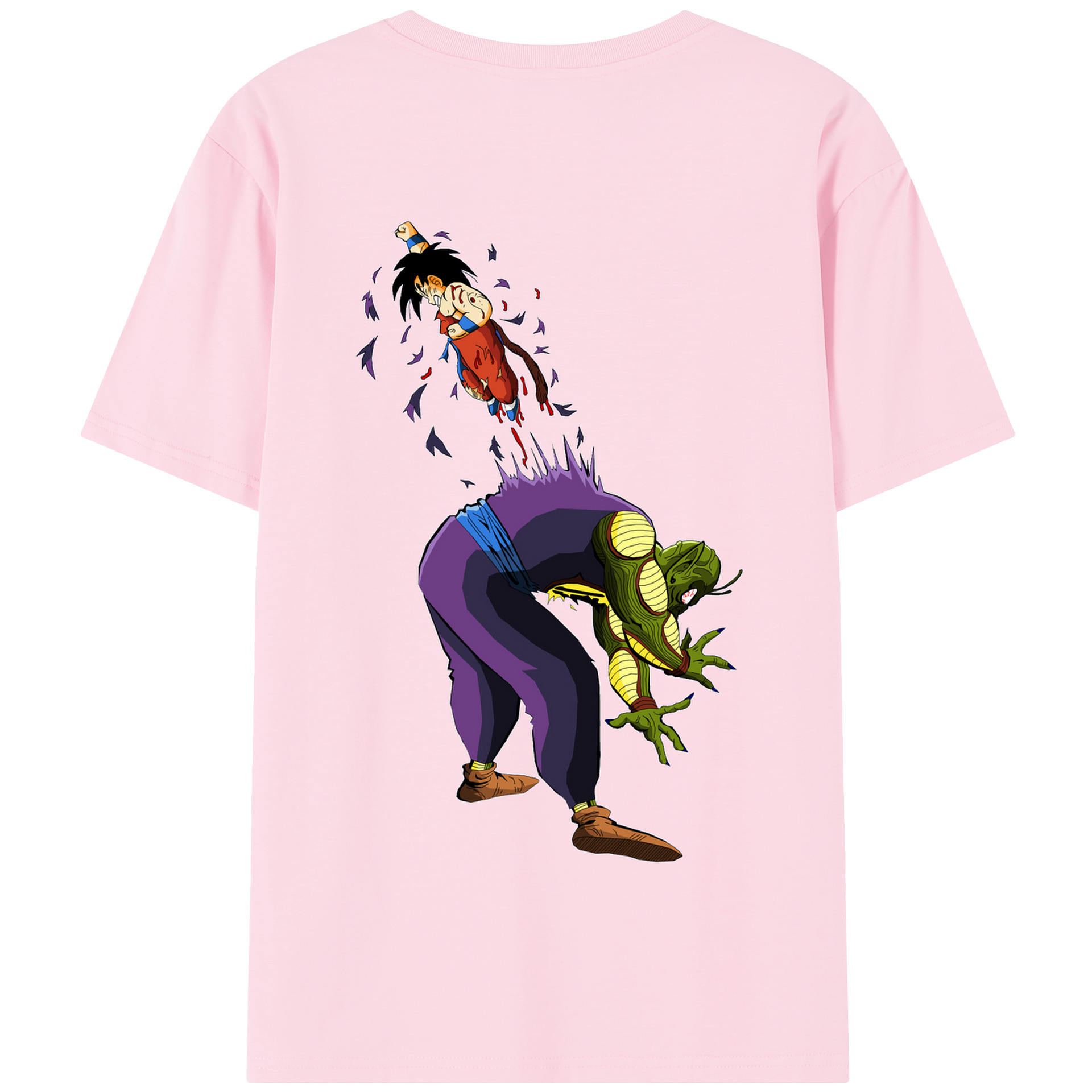 （画像用） ドラゴンボール DRAGON BALL 綿100％半袖Tシャツ（背面プリント）