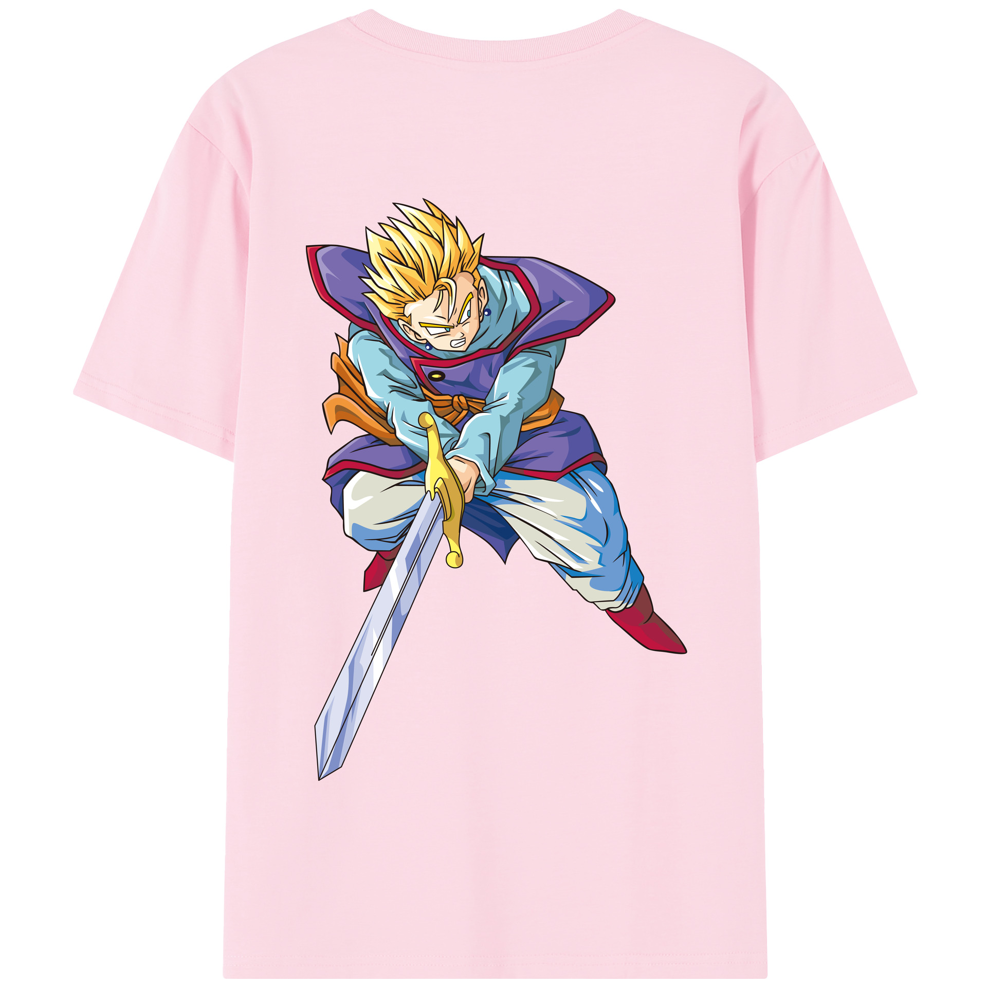 （画像用） ドラゴンボール DRAGON BALL 綿100％半袖Tシャツ（背面プリント）