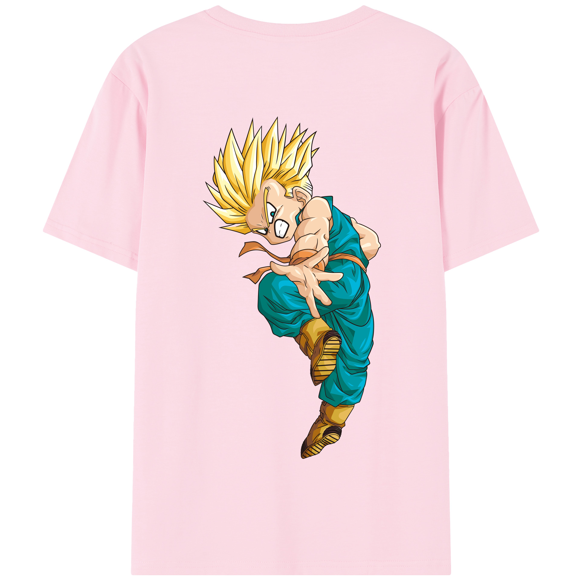 （画像用） ドラゴンボール DRAGON BALL 綿100％半袖Tシャツ（背面プリント）