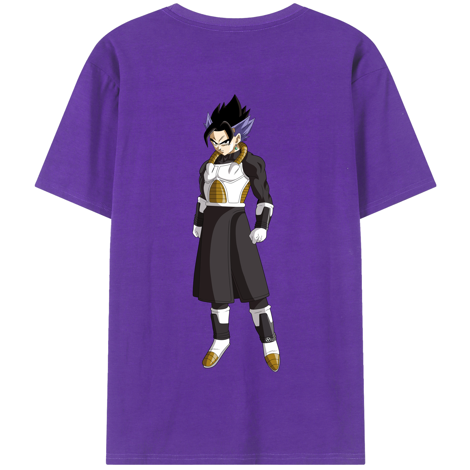 （画像用） ドラゴンボール ベジット DRAGON BALL Vegetto 綿100％半袖Tシャツ（背面プリント）