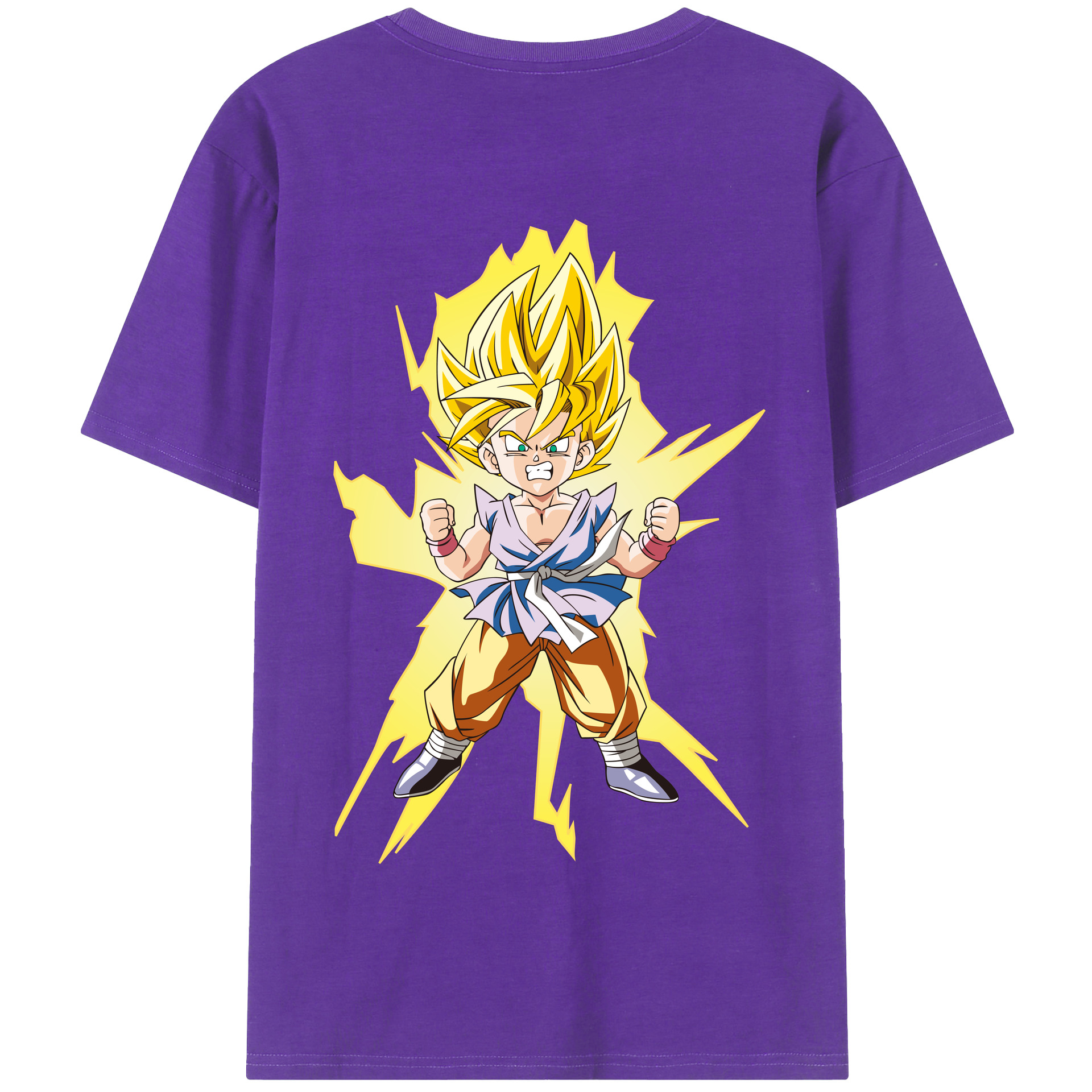 （画像用） ドラゴンボール ベジット DRAGON BALL Vegetto 綿100％半袖Tシャツ（背面プリント）