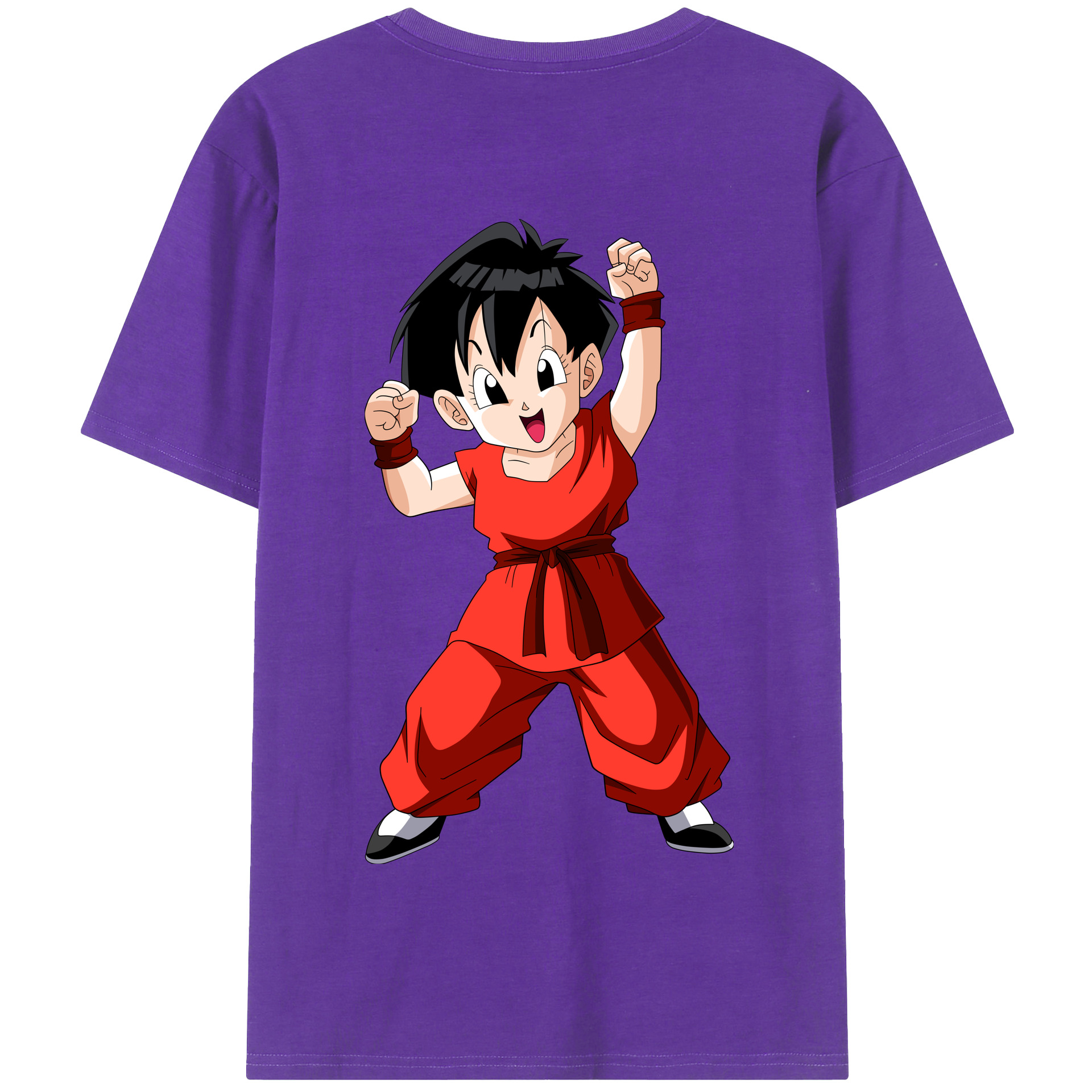 （画像用） ドラゴンボール パン DRAGON BALL Pan 綿100％半袖Tシャツ（背面プリント）