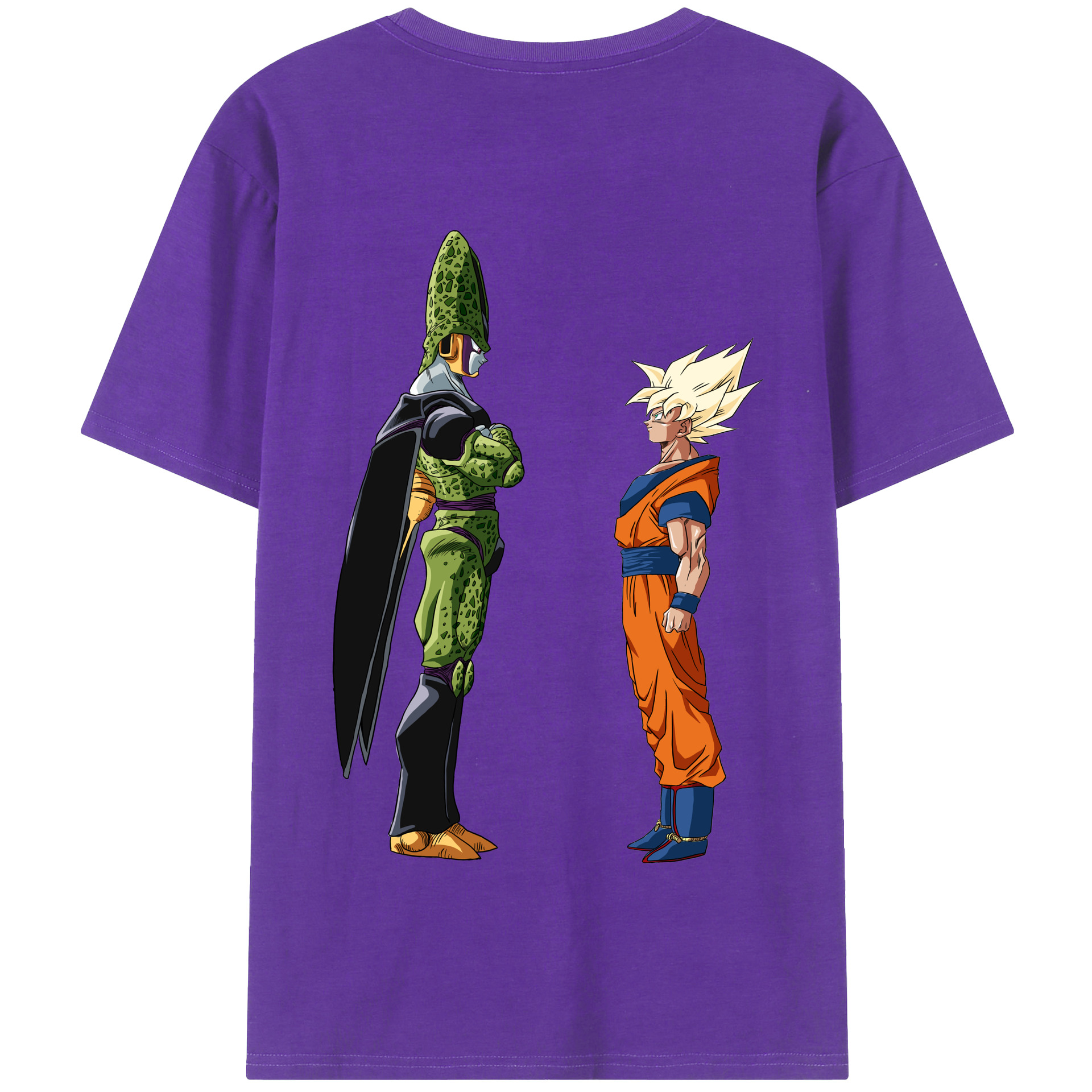 （画像用） ドラゴンボール DRAGON BALL 綿100％半袖Tシャツ（背面プリント）