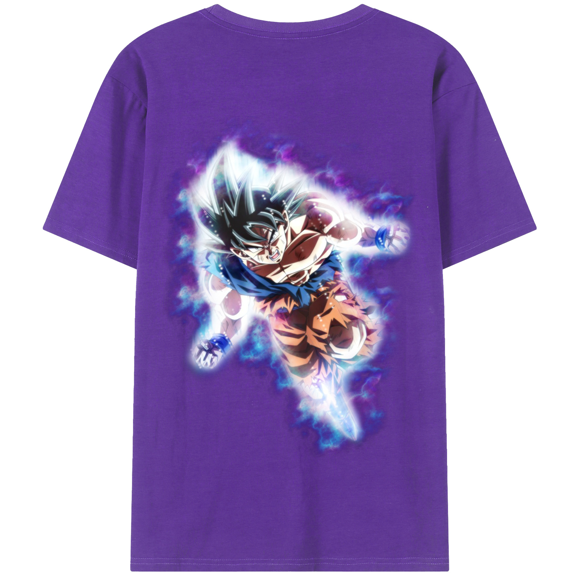 （画像用） ドラゴンボール 孫悟空（そん ごくう）Son Goku カカロット DRAGON BALL Kakarotto 綿100％半袖Tシャツ（背面プリント）