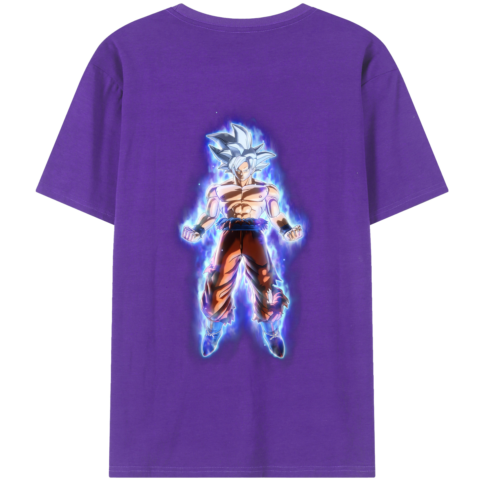 （画像用） ドラゴンボール 孫悟空（そん ごくう）Son Goku カカロット DRAGON BALL Kakarotto 綿100％半袖Tシャツ（背面プリント）
