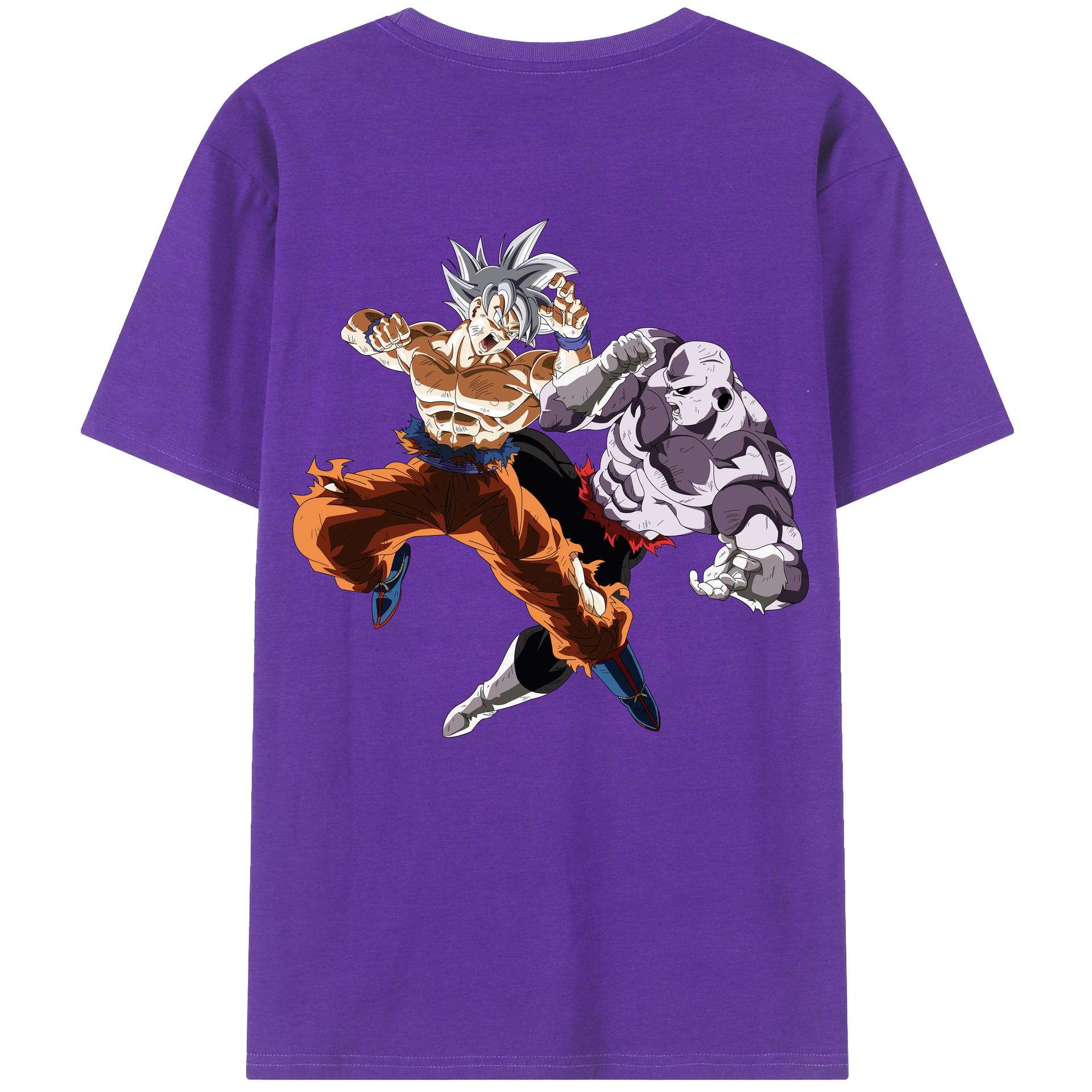 （画像用） ドラゴンボール 孫悟空（そん ごくう）Son Goku カカロット DRAGON BALL Kakarotto 綿100％半袖Tシャツ（背面プリント）