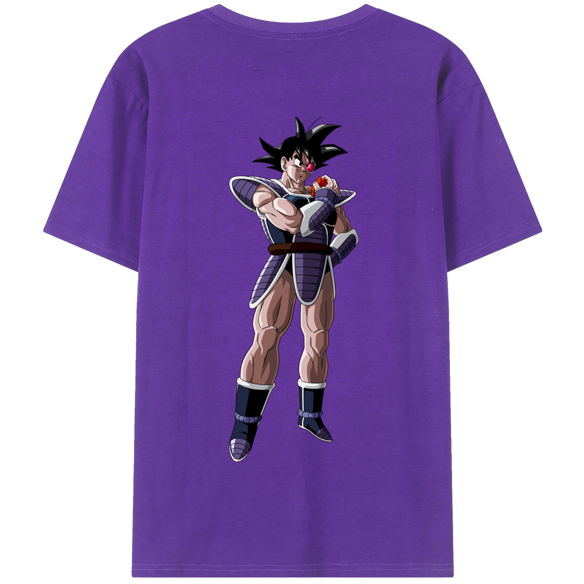 （画像用） ドラゴンボール 孫悟空（そん ごくう）Son Goku カカロット DRAGON BALL Kakarotto 綿100％半袖Tシャツ（背面プリント）