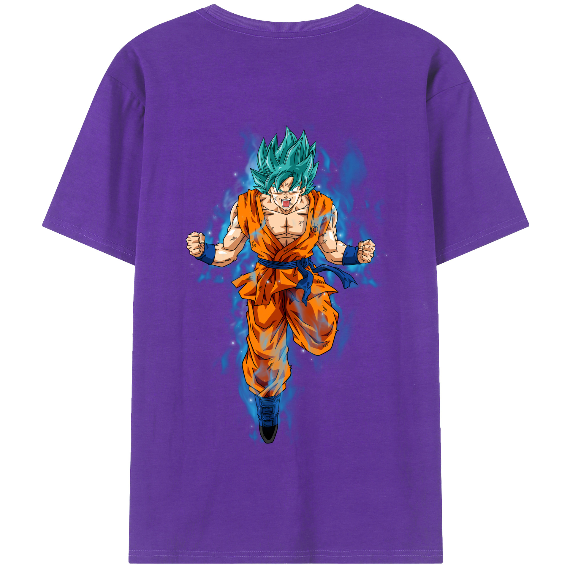 （画像用） ドラゴンボール 孫 悟飯（そんごはん）DRAGON BALL Son Gohan 綿100％半袖Tシャツ（背面プリント）