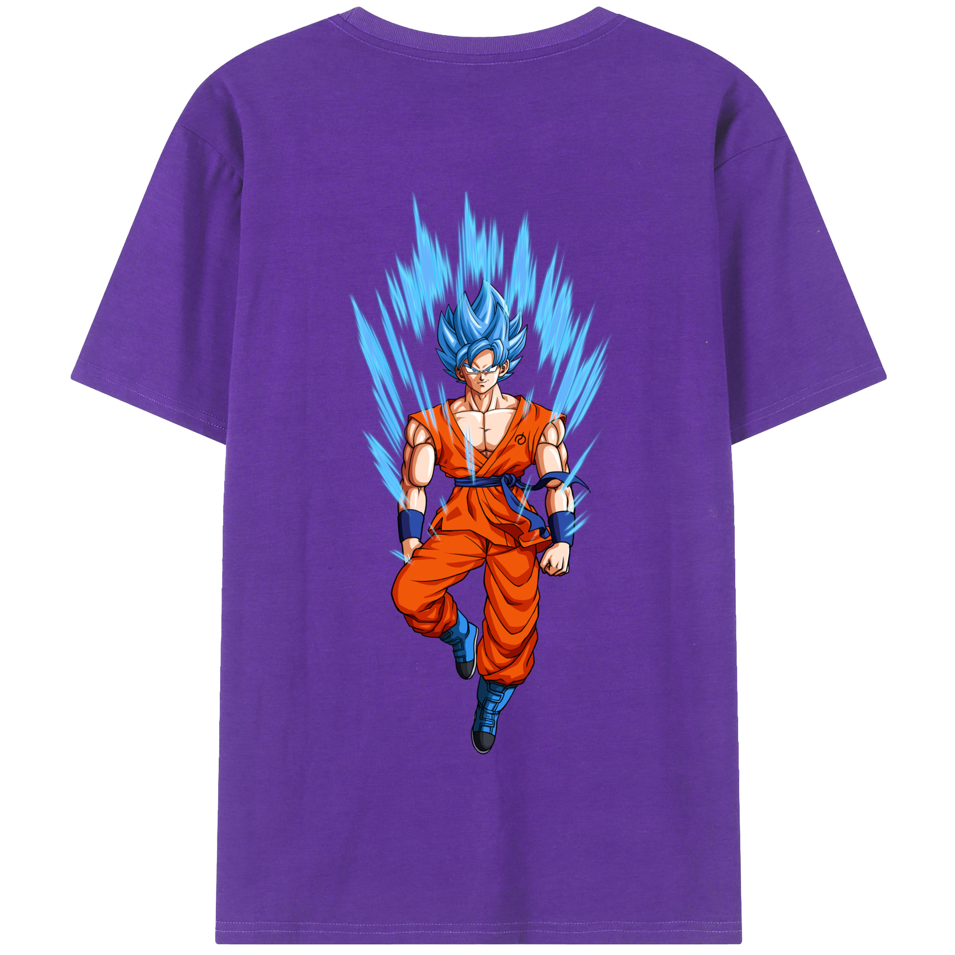（画像用） ドラゴンボール 孫 悟飯（そんごはん）DRAGON BALL Son Gohan 綿100％半袖Tシャツ（背面プリント）