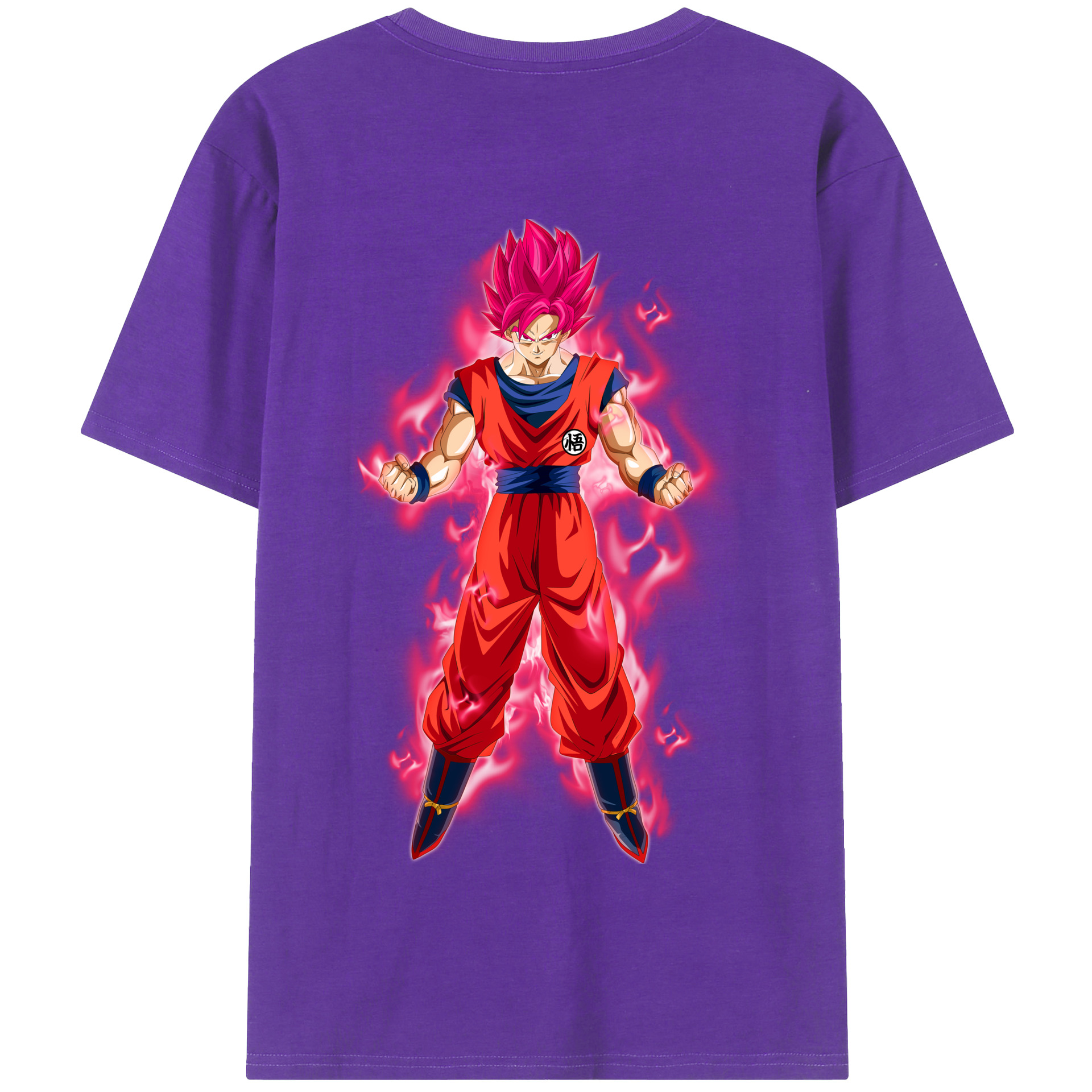 （画像用） ドラゴンボール 孫 悟飯（そんごはん）DRAGON BALL Son Gohan 綿100％半袖Tシャツ（背面プリント）