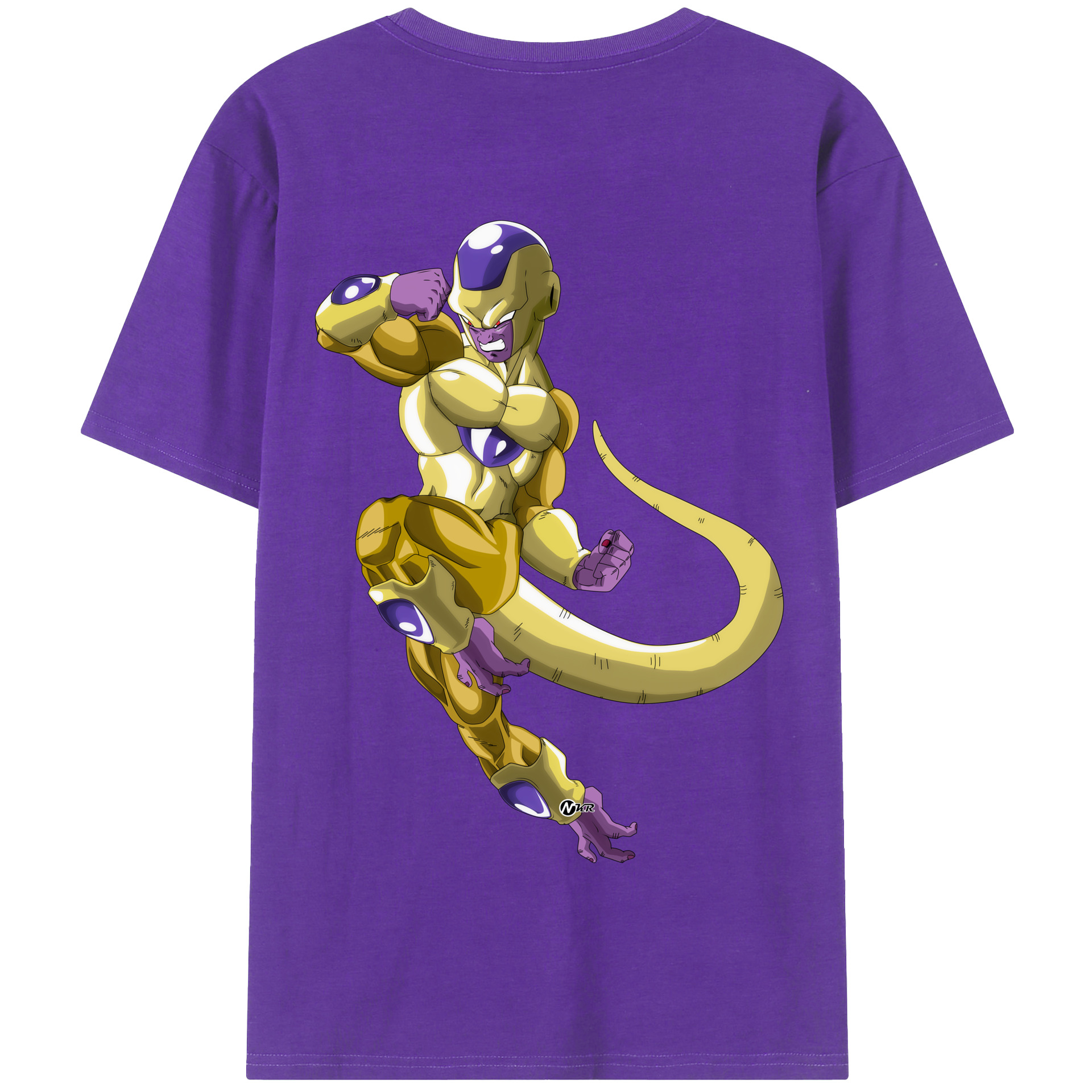 （画像用） ドラゴンボール フリーザ DRAGON BALL Frieza 綿100％半袖Tシャツ（背面プリント）