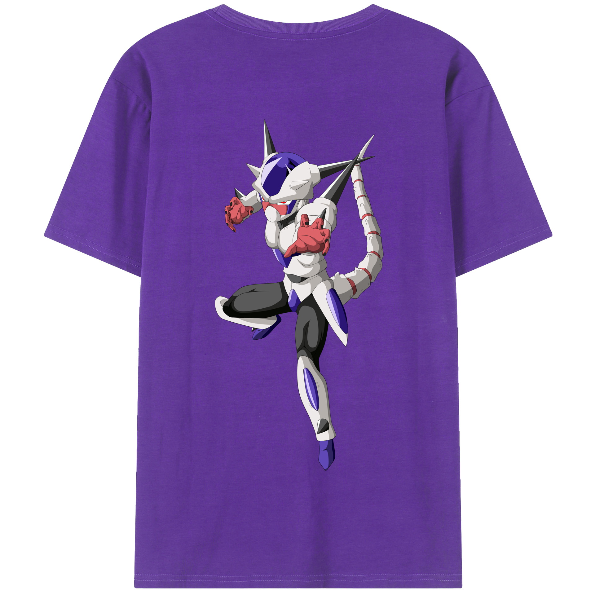 （画像用） ドラゴンボール クリーサ DRAGON BALL Kulisa 綿100％半袖Tシャツ（背面プリント）