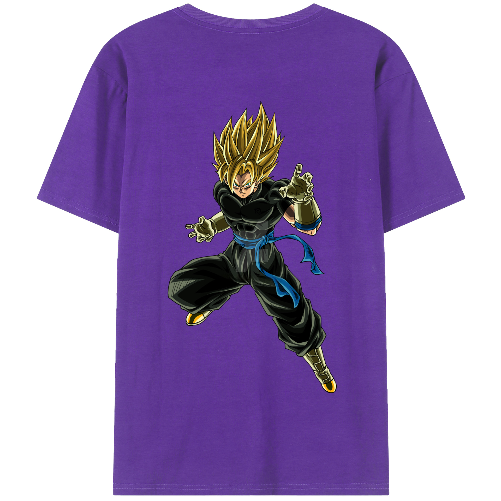 （画像用） ドラゴンボール ベジット DRAGON BALL Vegetto 綿100％半袖Tシャツ（背面プリント）