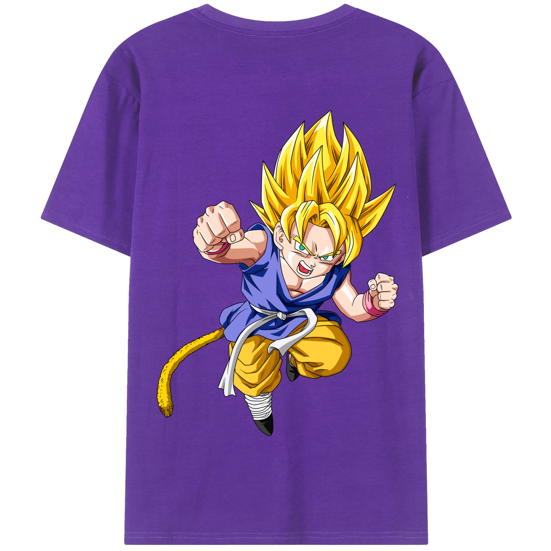 （画像用） ドラゴンボール ベジット DRAGON BALL Vegetto 綿100％半袖Tシャツ（背面プリント）