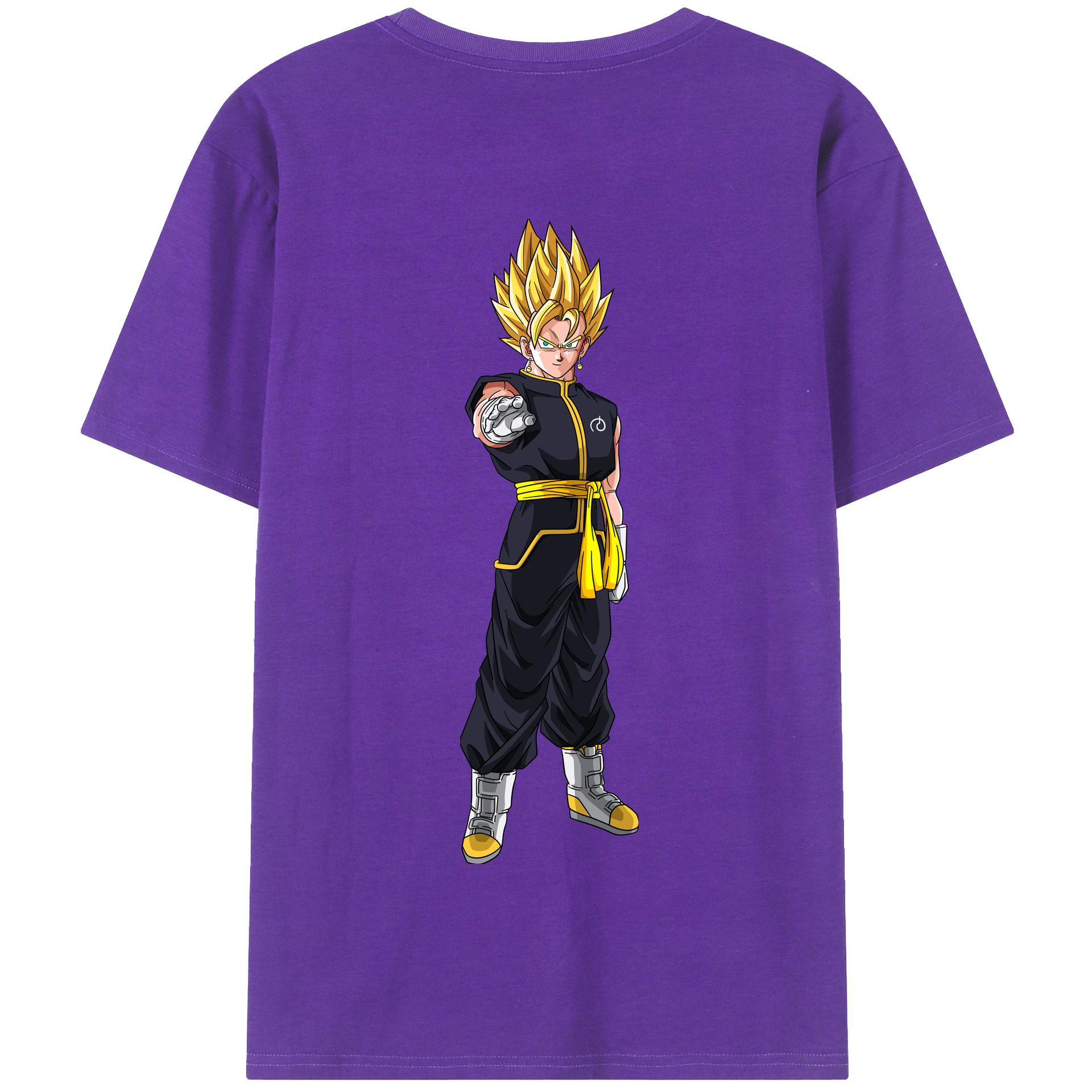 （画像用） ドラゴンボール ベジット DRAGON BALL Vegetto 綿100％半袖Tシャツ（背面プリント）