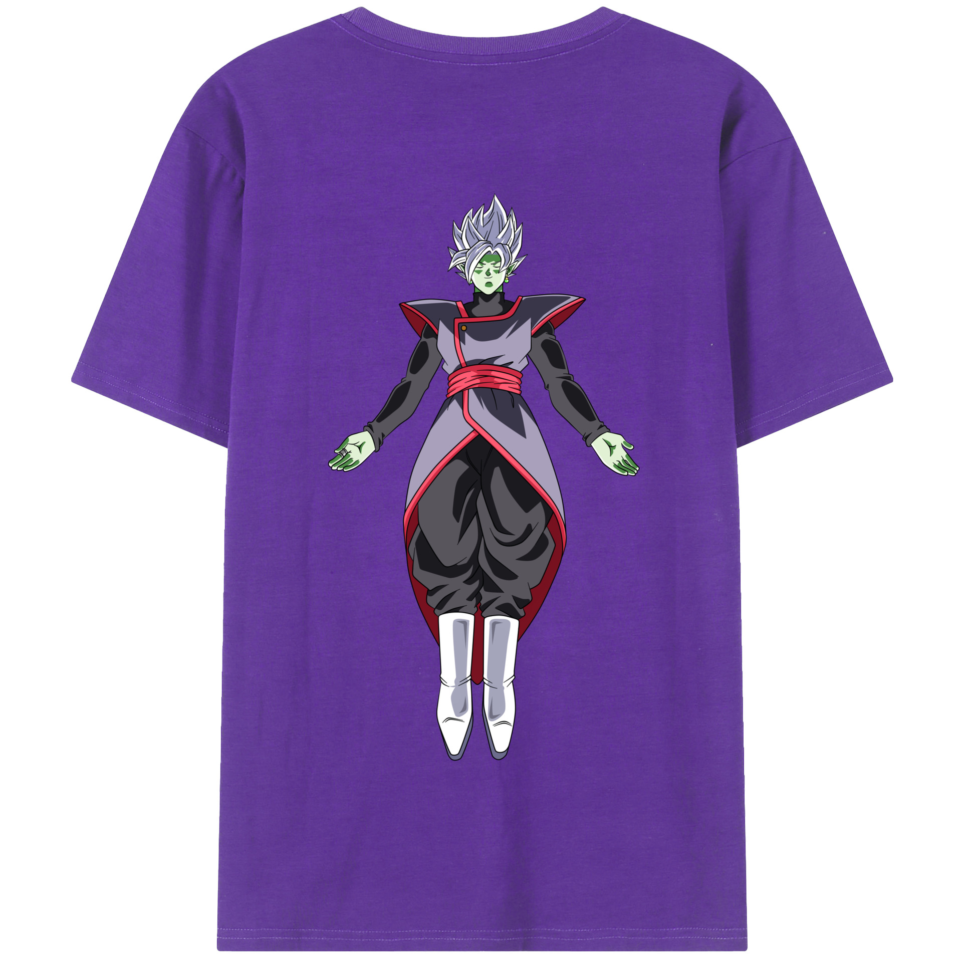 （画像用） ドラゴンボール ベジット DRAGON BALL Vegetto 綿100％半袖Tシャツ（背面プリント）