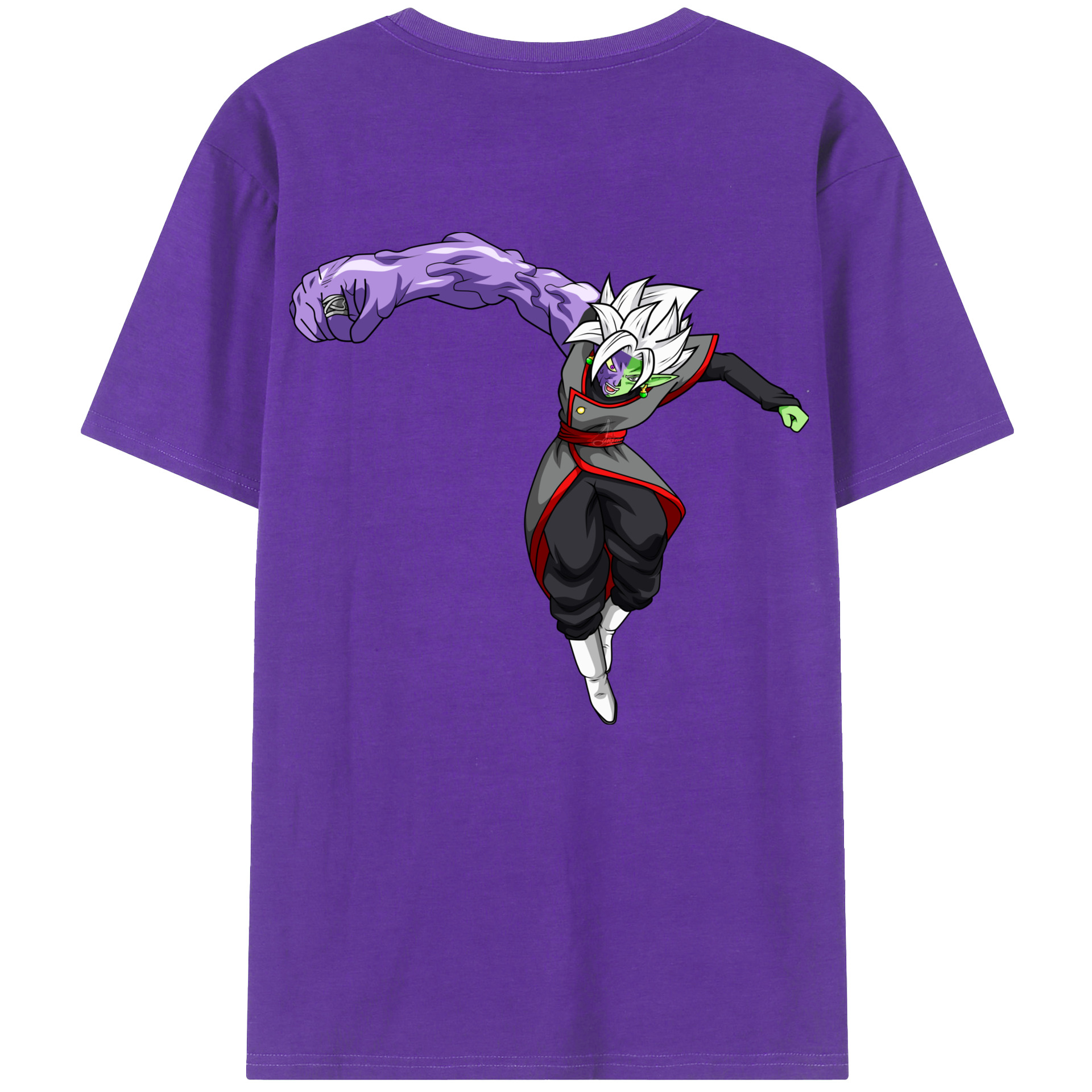 （画像用） ドラゴンボール ベジット DRAGON BALL Vegetto 綿100％半袖Tシャツ（背面プリント）