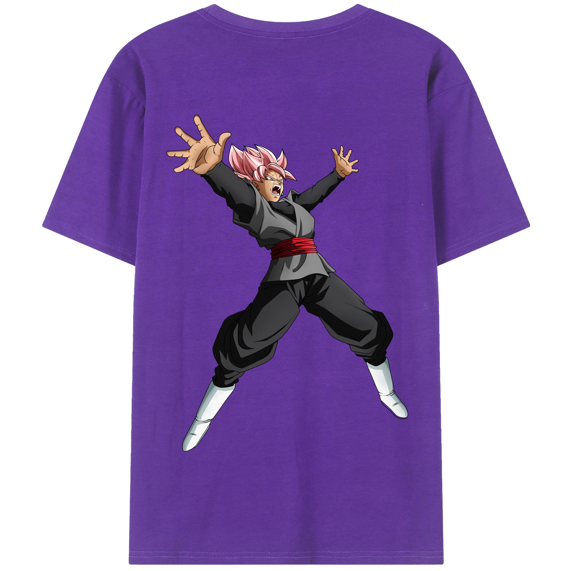 （画像用） ドラゴンボール ベジット DRAGON BALL Vegetto 綿100％半袖Tシャツ（背面プリント）