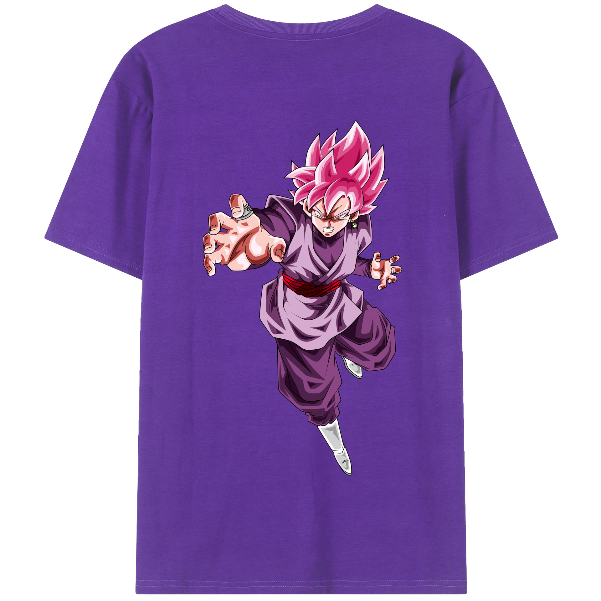 （画像用） ドラゴンボール ベジット DRAGON BALL Vegetto 綿100％半袖Tシャツ（背面プリント）