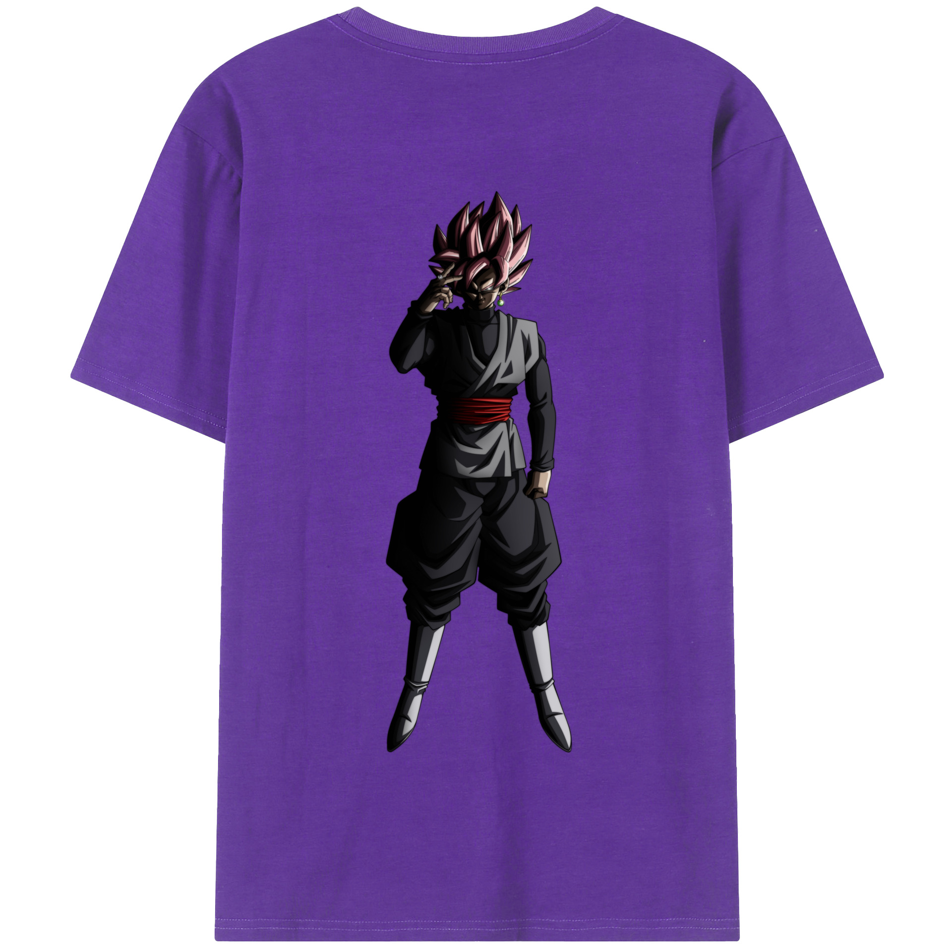 （画像用） ドラゴンボール ベジット DRAGON BALL Vegetto 綿100％半袖Tシャツ（背面プリント）