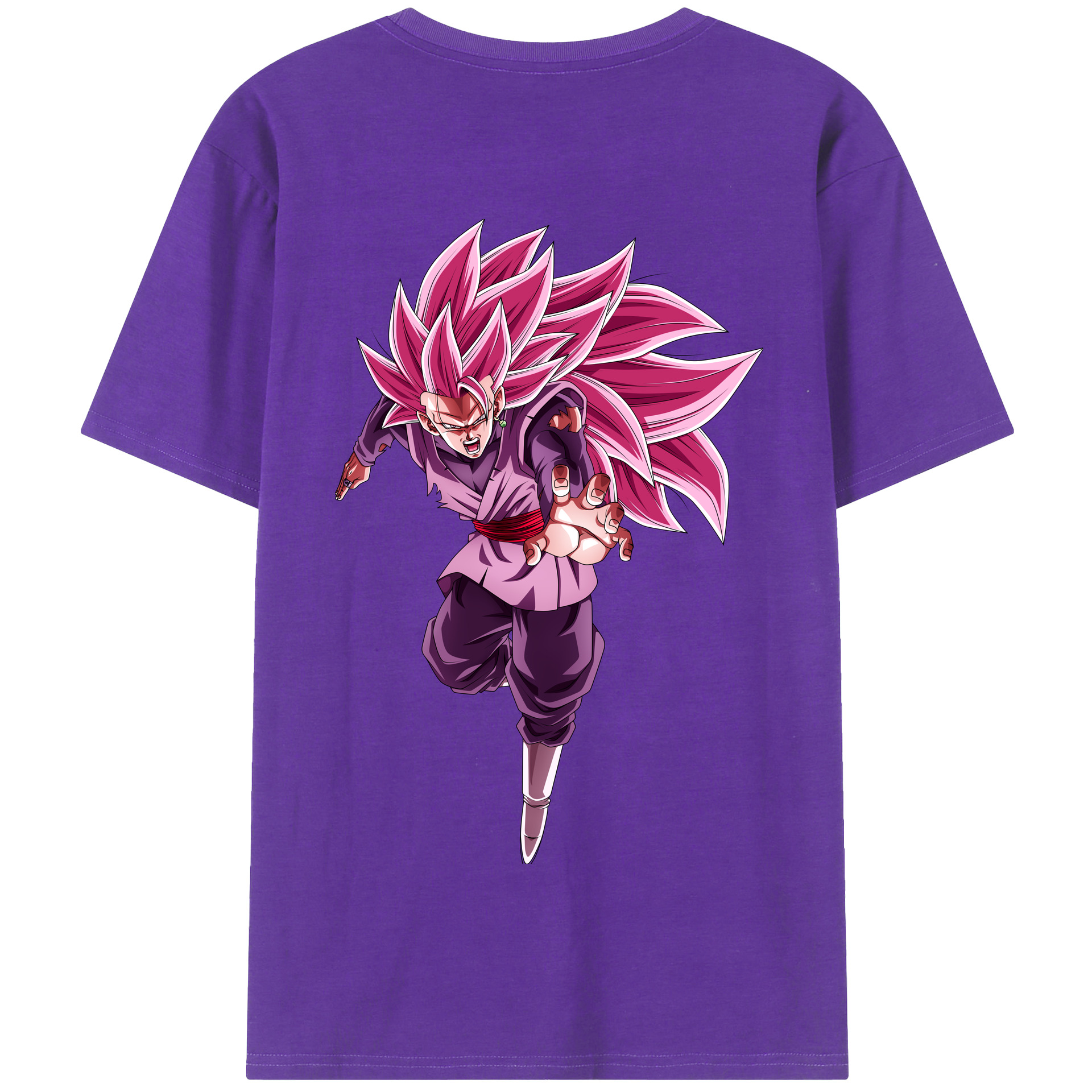 （画像用） ドラゴンボール ベジット DRAGON BALL Vegetto 綿100％半袖Tシャツ（背面プリント）