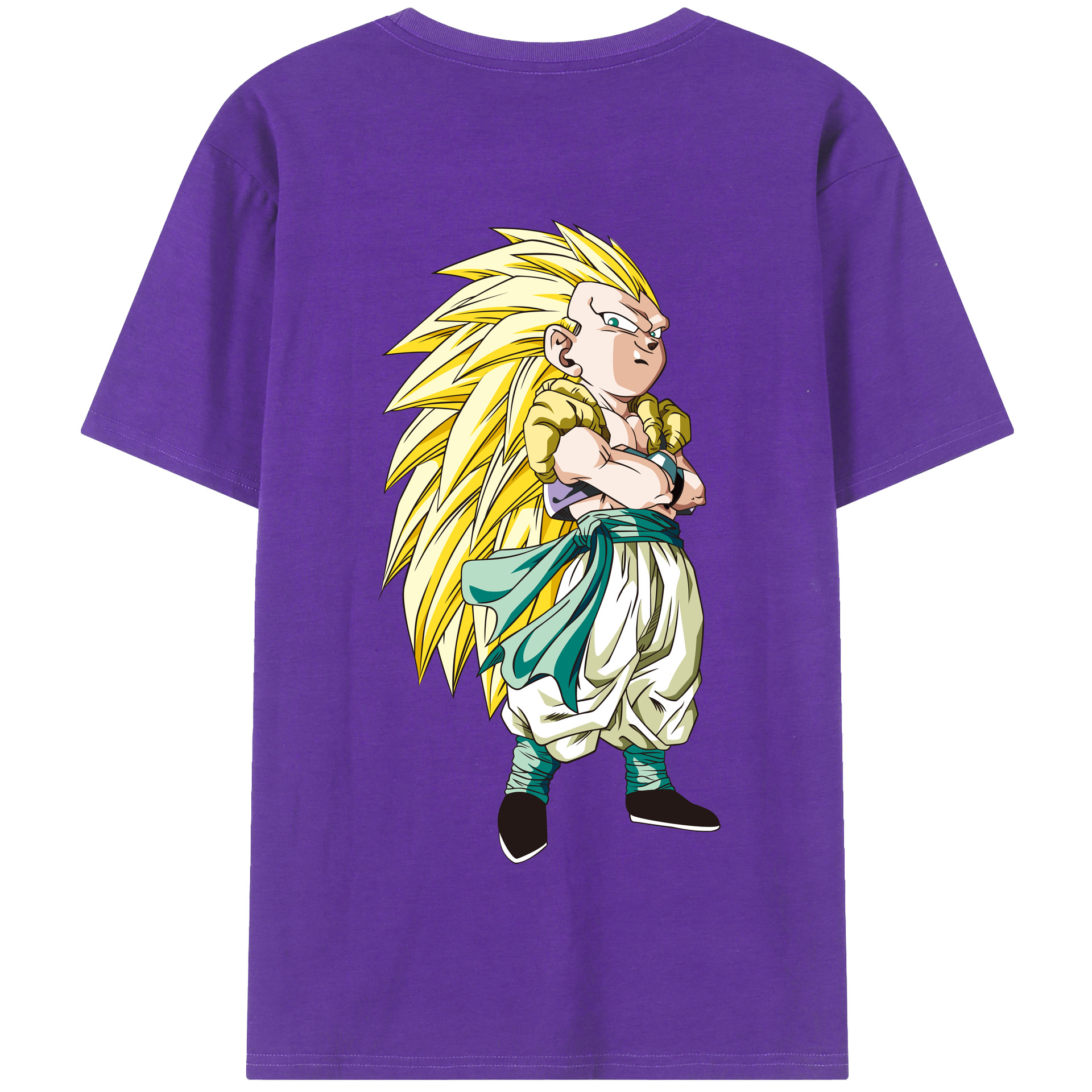 （画像用） ドラゴンボール ベジット DRAGON BALL Vegetto 綿100％半袖Tシャツ（背面プリント）