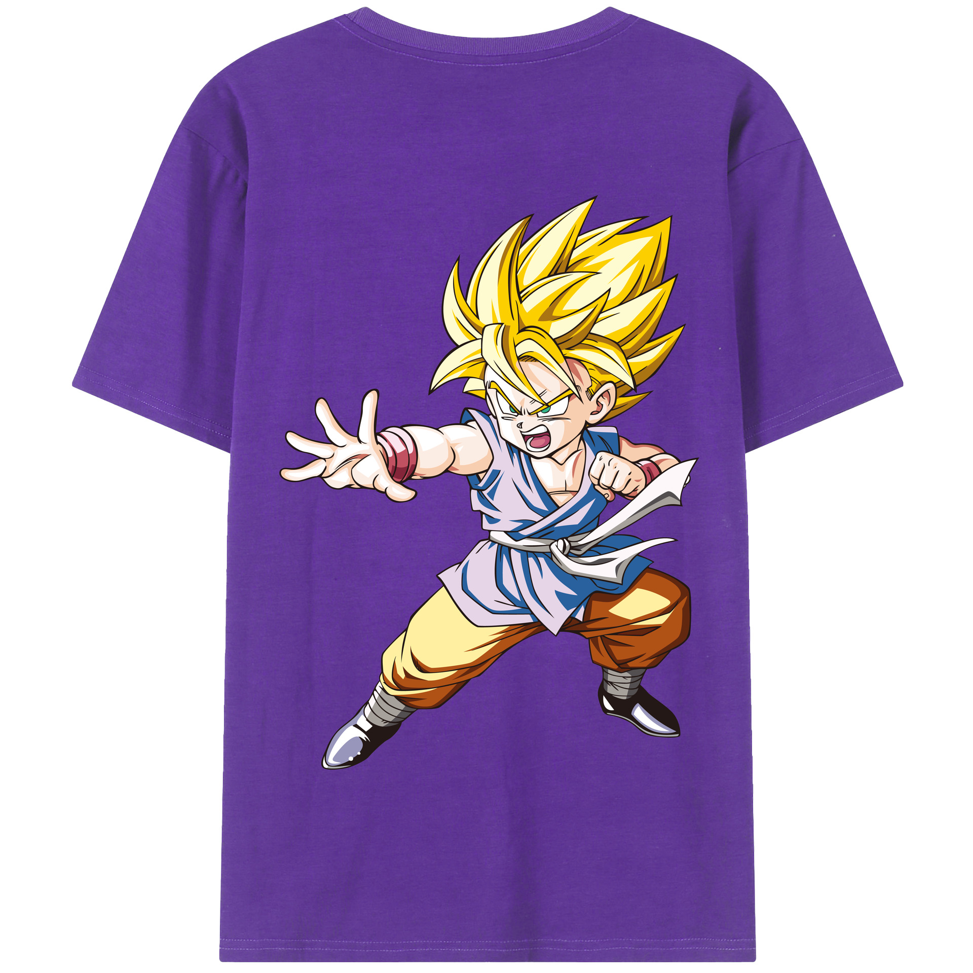 （画像用） ドラゴンボール ベジット DRAGON BALL Vegetto 綿100％半袖Tシャツ（背面プリント）