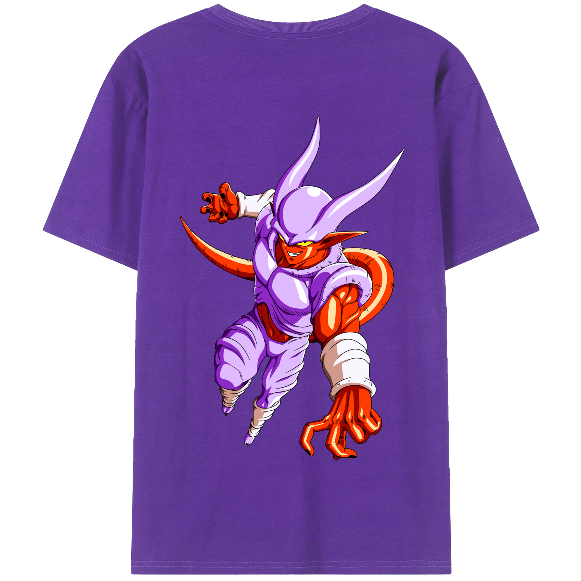 （画像用） ドラゴンボール ジャネンバ DRAGON BALL Janemba 綿100％半袖Tシャツ（背面プリント）
