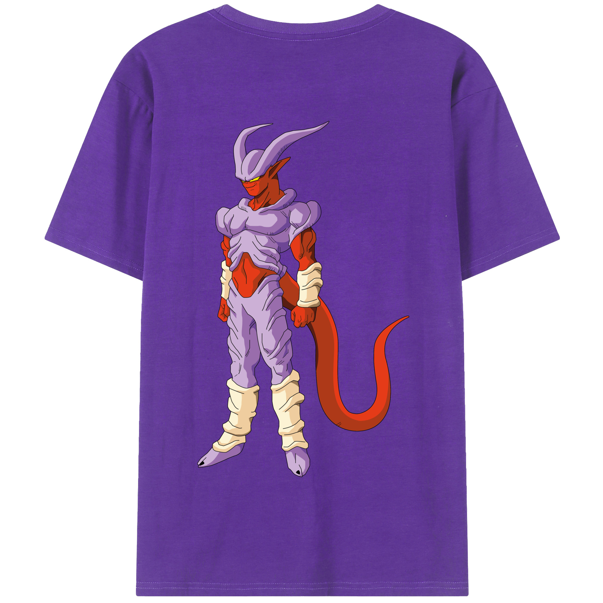 （画像用） ドラゴンボール ジャネンバ DRAGON BALL Janemba 綿100％半袖Tシャツ（背面プリント）