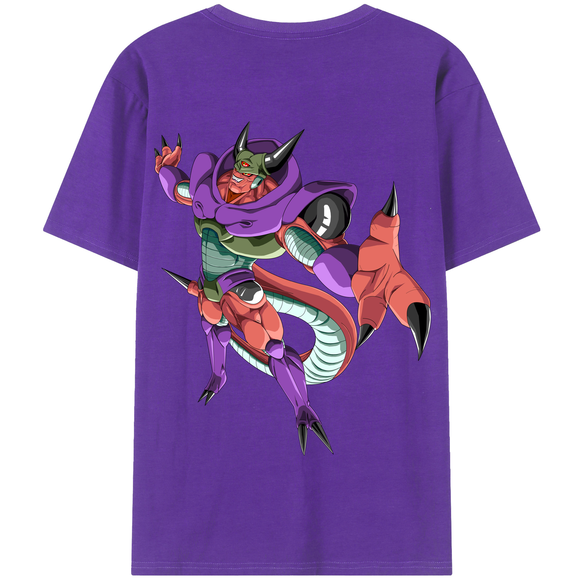 （画像用） ドラゴンボール ジャネンバ DRAGON BALL Janemba 綿100％半袖Tシャツ（背面プリント）