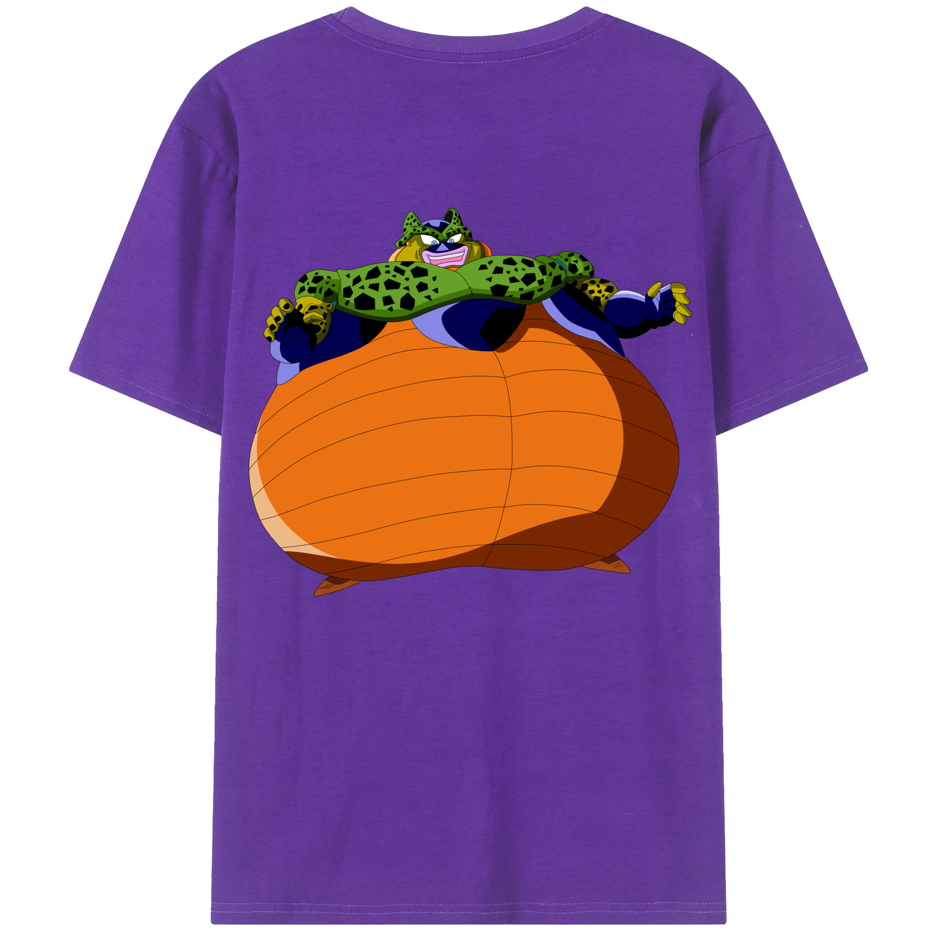 （画像用） ドラゴンボール セル DRAGON BALL Cell 綿100％半袖Tシャツ（背面プリント）