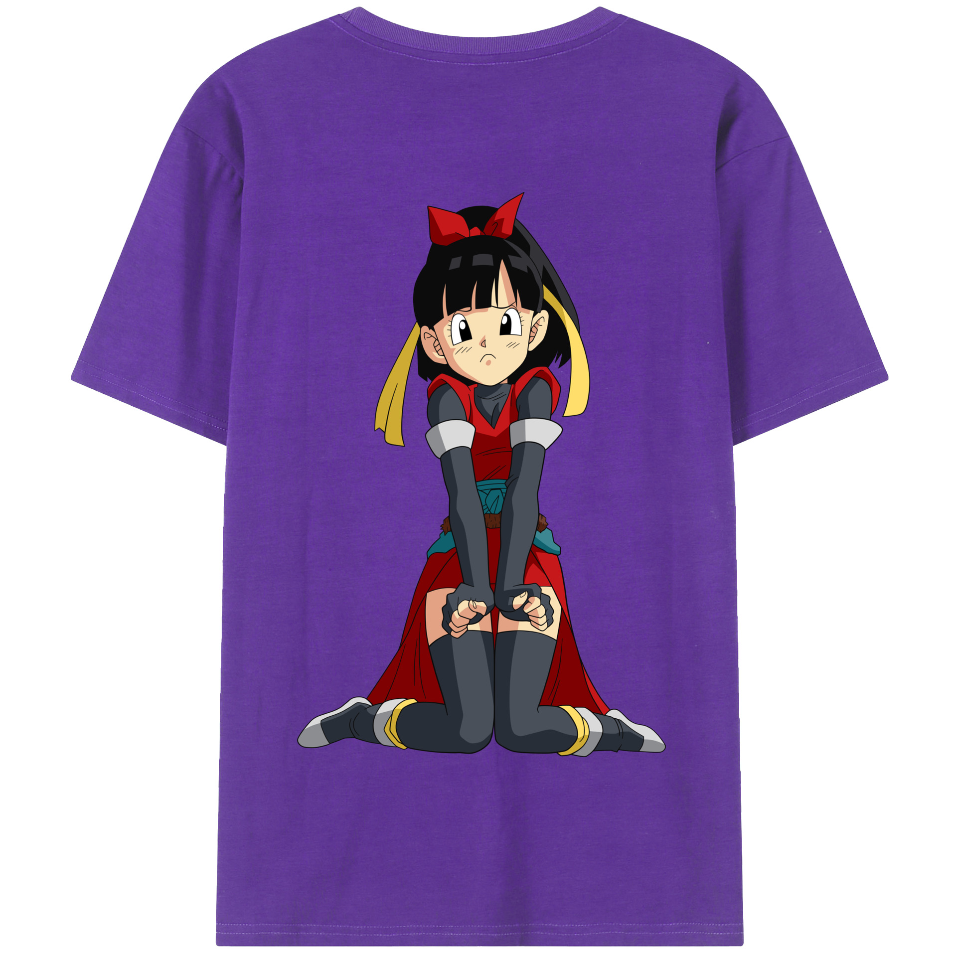 （画像用） ドラゴンボール パン DRAGON BALL Pan 綿100％半袖Tシャツ（背面プリント）