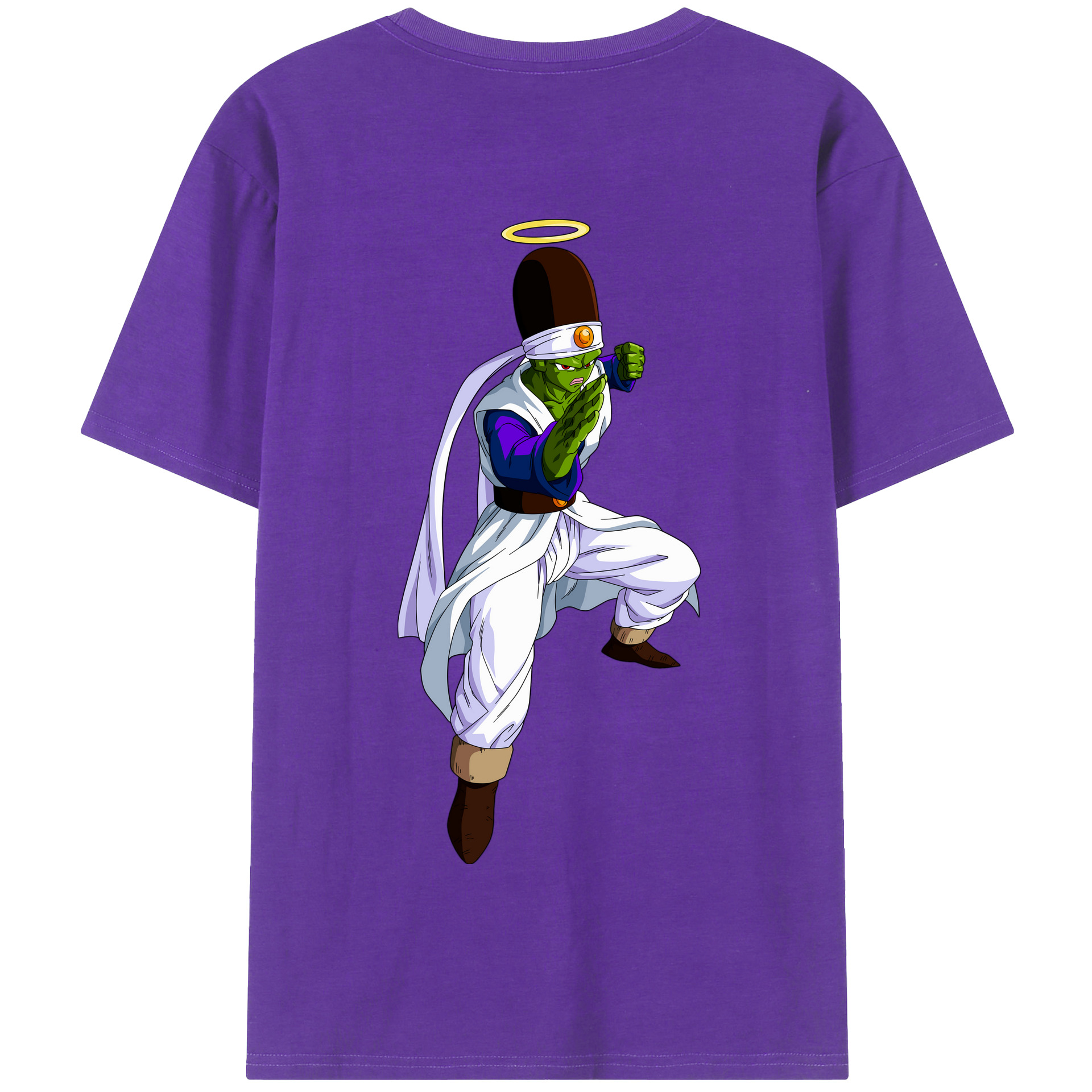 （画像用） ドラゴンボール パイクーハン DRAGON BALL Pikkon 綿100％半袖Tシャツ（背面プリント）