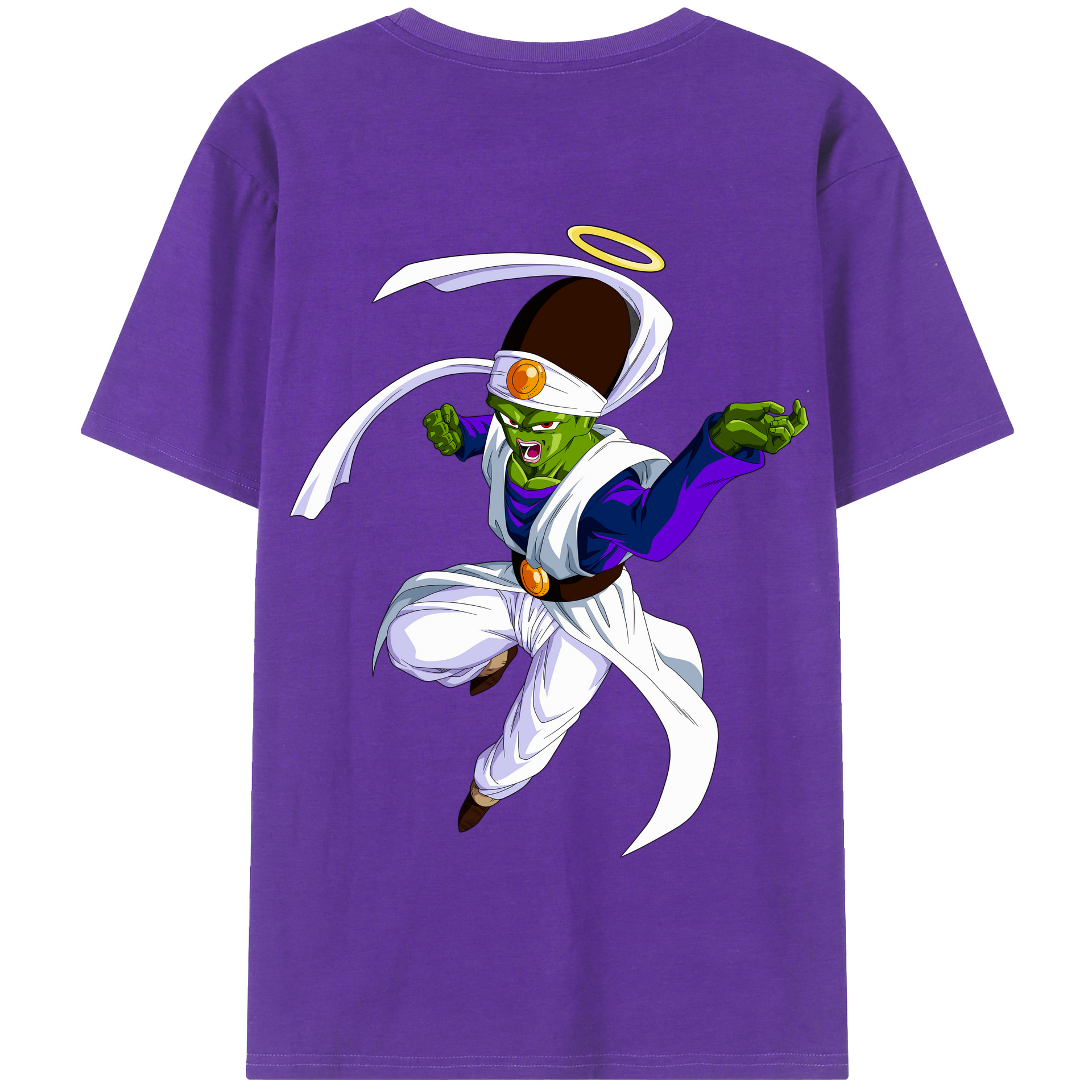（画像用） ドラゴンボール パイクーハン DRAGON BALL Pikkon 綿100％半袖Tシャツ（背面プリント）