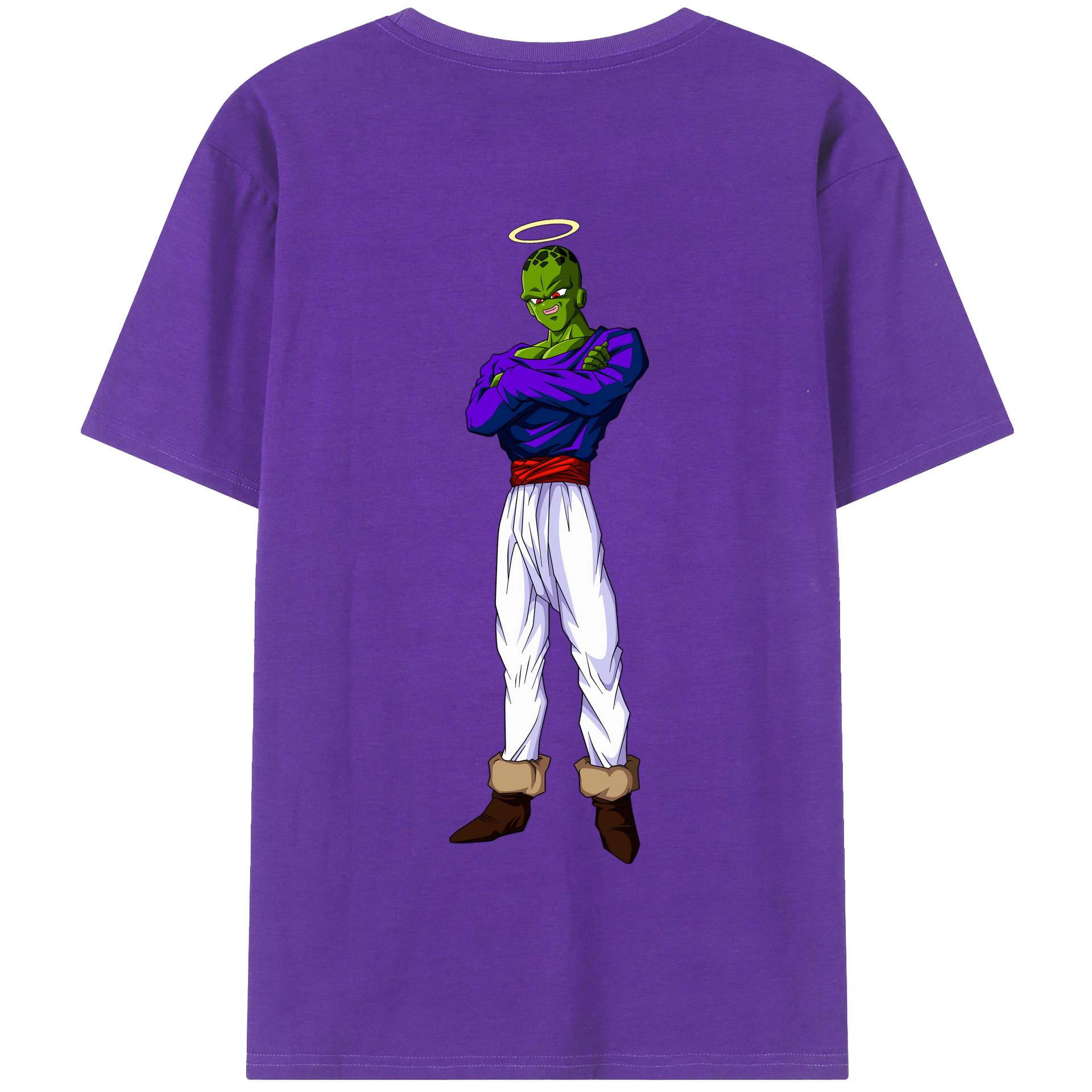 （画像用） ドラゴンボール パイクーハン DRAGON BALL Pikkon 綿100％半袖Tシャツ（背面プリント）